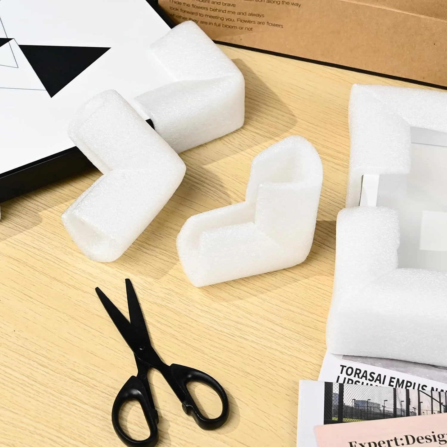 36 عدد محافظ گوشه فومی برای حمل و نقل، محافظ لبه L شکل برای جعبه حمل تلویزیون، قاب عکس، آینه و مبلمان، لوازم ضروری اسباب کشی 36 عدد محافظ گوشه فومی برای حمل و نقل، محافظ لبه L شکل برای جعبه حمل تلویزیون، قاب عکس، آینه و مبلمان، لوازم ضروری اسباب کشی