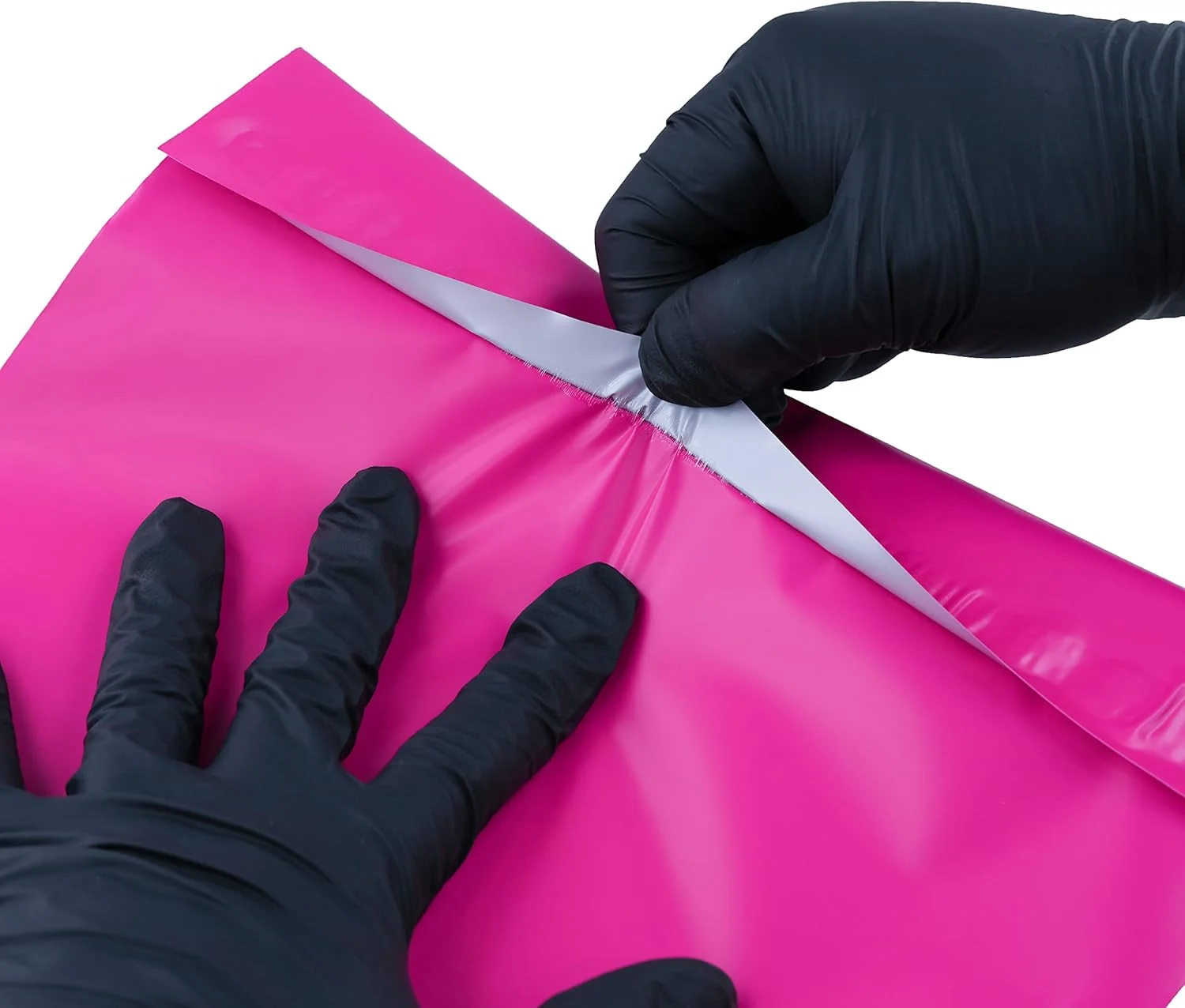 پاکت پستی پلی اتیلن DGSLTENV سایز 12x15.5 اینچ صورتی بسته 50 عددی، کیسه های پستی برای لباس، پاکت های بسته بندی برای ارسال