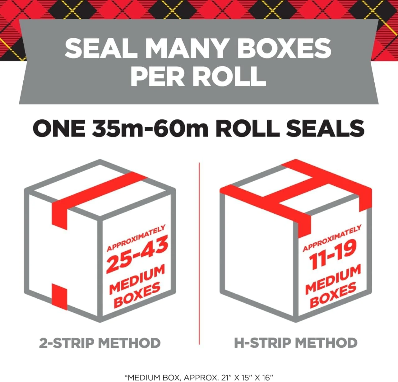 نوار بسته بندی اسکاچ، 48 میلی متر × 100 متر، عالی برای بسته بندی، حمل و نقل و جابجایی، 6 رول (3350L-6) نوار بسته بندی اسکاچ، 48 میلی متر × 100 متر، عالی برای بسته بندی، حمل و نقل و جابجایی، 6 رول (3350L-6)