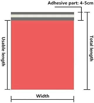 پاکت پستی 100 عددی سفید رنگ ضد آب پلی اتیلن خود چسب (رنگ: 12x22 سانتی متر 100 عدد) پاکت پستی 100 عددی سفید رنگ ضد آب پلی اتیلن خود چسب (رنگ: 12x22 سانتی متر 100 عدد)