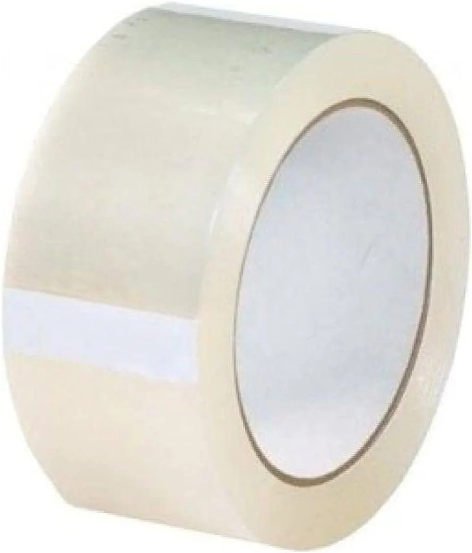 نوار چسب بسته بندی شفاف TAPE، 2 اینچ در 50 یارد - نوار بسته بندی قوی برای جعبه های اسباب کشی، جعبه های پستی، کیسه های پستی، لوازم اداری، رول های 6 عددی نوار چسب بسته بندی شفاف TAPE، 2 اینچ در 50 یارد - نوار بسته بندی قوی برای جعبه های اسباب کشی، جعبه های پستی، کیسه های پستی، لوازم اداری، رول های 6 عددی