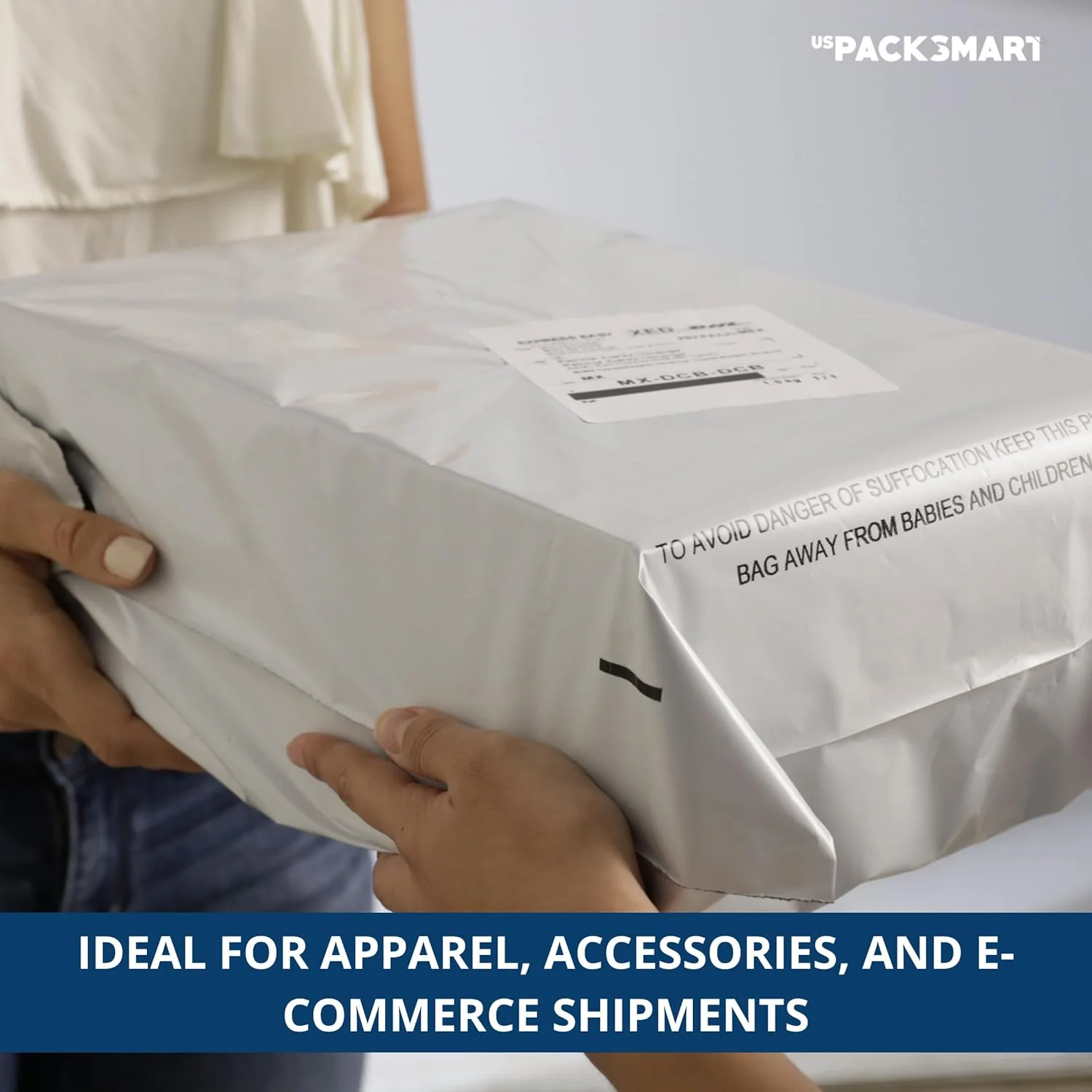 پاکت پستی پلی اتیلن هوشمند US PACK. پاکت های پستی پلاستیکی. کیسه های پلی اتیلن. (100 عدد در هر بسته) 10"x13" پاکت پستی پلی اتیلن هوشمند US PACK. پاکت های پستی پلاستیکی. کیسه های پلی اتیلن. (100 عدد در هر بسته) 10"x13"
