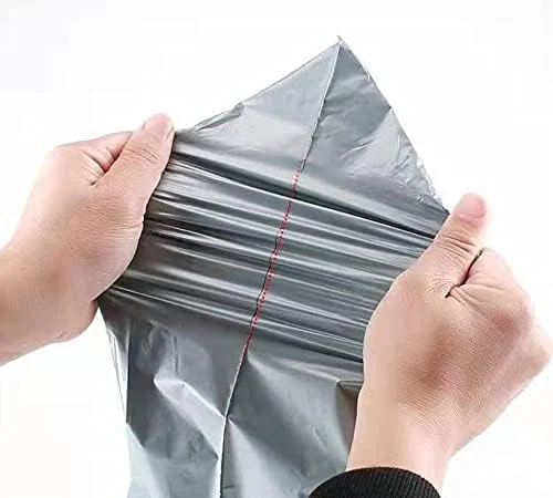 کیسه پستی، کیسه پستی 100 عدد/بسته، کیسه های اکسپرس چسب دار خود چسب، کیسه های پلاستیکی پلی اتیلن ضد آب (رنگ: 40x55 سانتی متر)