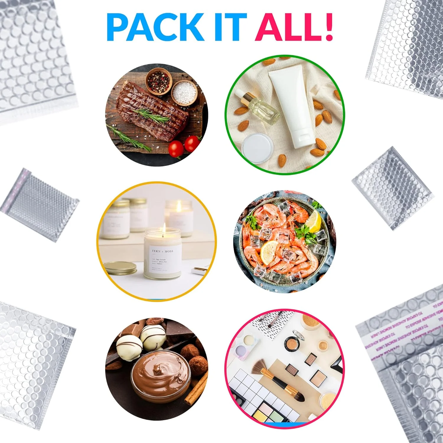 پاکت حبابدار حرارتی ABC، 25.4 × 26.7 سانتی متر، بسته 10 عددی پاکت های پستی فویل متالیک، پاکت های حبابدار خود چسب دار خنک، بسته بندی ضد آب برای حمل و نقل سرد، کیسه های حمل و نقل عایق دار برای غذا، لوازم آرایشی پاکت حبابدار حرارتی ABC، 25.4 × 26.7 سانتی متر، بسته 10 عددی پاکت های پستی فویل متالیک، پاکت های حبابدار خود چسب دار خنک، بسته بندی ضد آب برای حمل و نقل سرد، کیسه های حمل و نقل عایق دار برای غذا، لوازم آرایشی