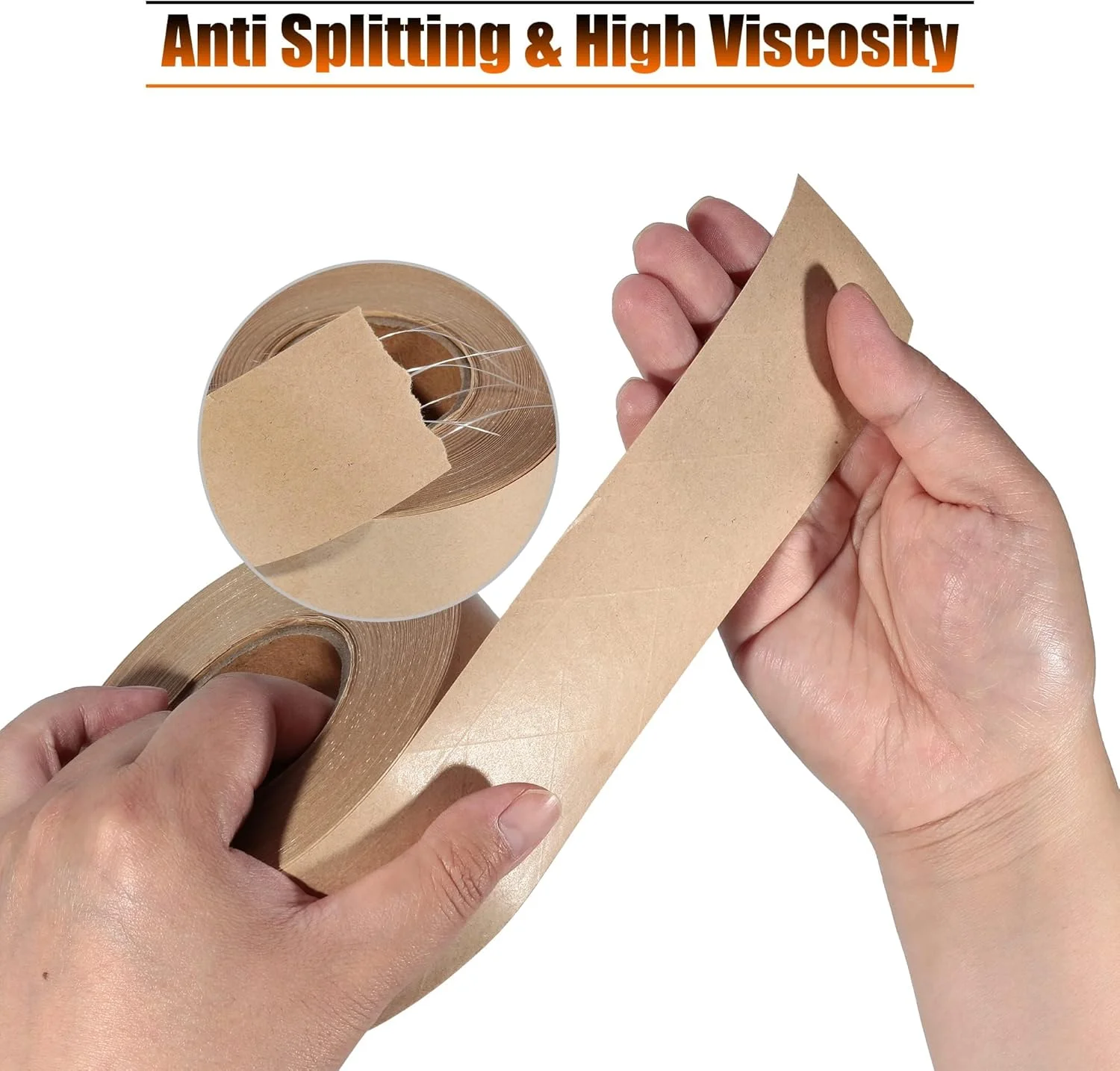 نوار چسب کاغذی کرافت Excefore، بسته 4 عددی نوار کرافت فعال شده با آب تقویت شده با فایبرگلاس نوار بسته بندی قهوه ای سنگین برای ارسال پستی جعبه های مهر و موم کارتن (1.88 اینچ x 55 یارد) نوار چسب کاغذی کرافت Excefore، بسته 4 عددی نوار کرافت فعال شده با آب تقویت شده با فایبرگلاس نوار بسته بندی قهوه ای سنگین برای ارسال پستی جعبه های مهر و موم کارتن (1.88 اینچ x 55 یارد)