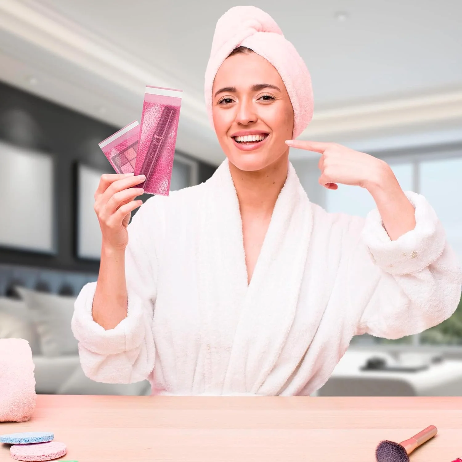 کیسه های حبابدار ضد الکتریسیته ساکن APQ، 6 × 6.5 اینچ، بسته 25 عددی کیسه های حبابدار صورتی خود چسب، کیسه های حبابدار ضد استاتیک پلی اتیلن ضد آب برای بسته بندی لوازم الکترونیکی، زیور آلات، کیسه حبابدار دوتایی محکم برای محافظت کیسه های حبابدار ضد الکتریسیته ساکن APQ، 6 × 6.5 اینچ، بسته 25 عددی کیسه های حبابدار صورتی خود چسب، کیسه های حبابدار ضد استاتیک پلی اتیلن ضد آب برای بسته بندی لوازم الکترونیکی، زیور آلات، کیسه حبابدار دوتایی محکم برای محافظت