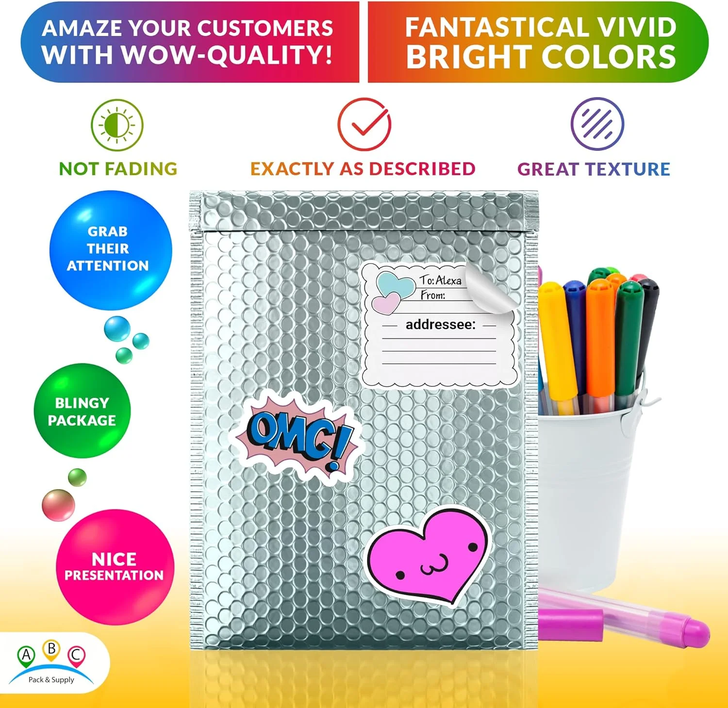 پاکت های حبابدار متالیک آبی یخی ABC PACK & SUPPLY، 8.5 x 11 اینچ. بسته 25 عددی پاکت پستی حبابدار متالیک. پاکت های بالشتکی ضد آب. پاکت های خود چسب مات برای لوازم آرایشی پاکت های حبابدار متالیک آبی یخی ABC PACK & SUPPLY، 8.5 x 11 اینچ. بسته 25 عددی پاکت پستی حبابدار متالیک. پاکت های بالشتکی ضد آب. پاکت های خود چسب مات برای لوازم آرایشی