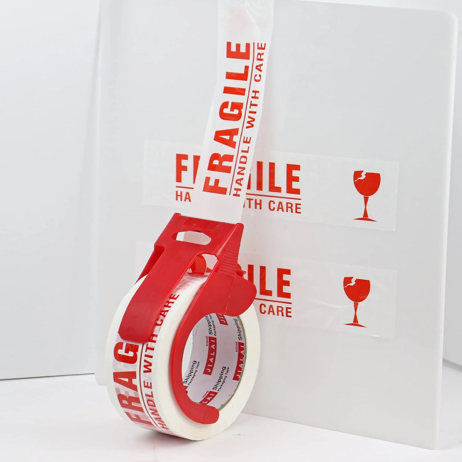 6 حلقه نوار چسب بسته بندی علامت شکننده برای حمل و نقل، 5 سانتی متر × 100 متر نوار هشدار دهنده سنگین برای بسته بندی جعبه های پستی، جعبه های اسباب کشی منازل، محصولات شکننده، ابزار دقیق، اشیاء قیمتی 6 حلقه نوار چسب بسته بندی علامت شکننده برای حمل و نقل، 5 سانتی متر × 100 متر نوار هشدار دهنده سنگین برای بسته بندی جعبه های پستی، جعبه های اسباب کشی منازل، محصولات شکننده، ابزار دقیق، اشیاء قیمتی