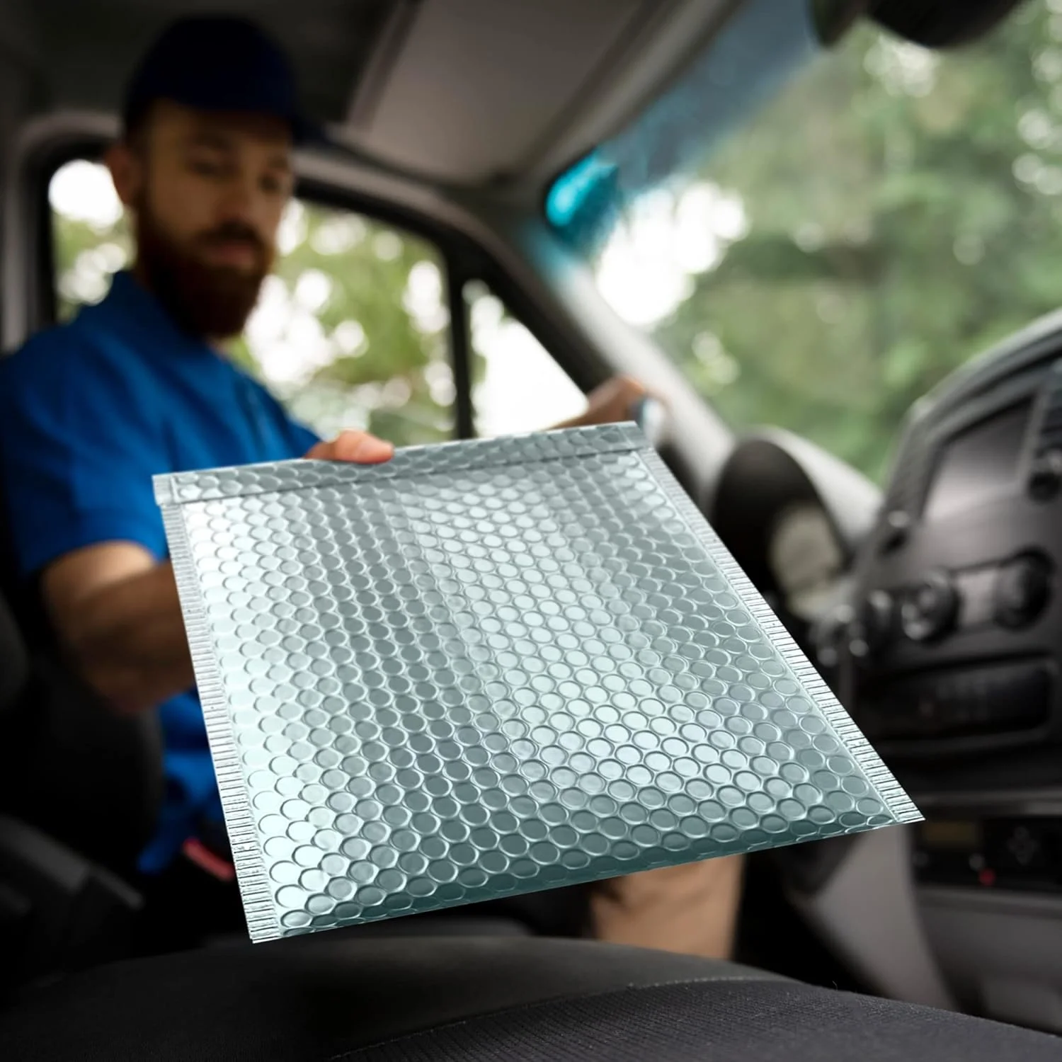 پاکت های حبابدار متالیک آبی یخی ABC PACK & SUPPLY، 8.5 x 11 اینچ. بسته 25 عددی پاکت پستی حبابدار متالیک. پاکت های بالشتکی ضد آب. پاکت های خود چسب مات برای لوازم آرایشی پاکت های حبابدار متالیک آبی یخی ABC PACK & SUPPLY، 8.5 x 11 اینچ. بسته 25 عددی پاکت پستی حبابدار متالیک. پاکت های بالشتکی ضد آب. پاکت های خود چسب مات برای لوازم آرایشی