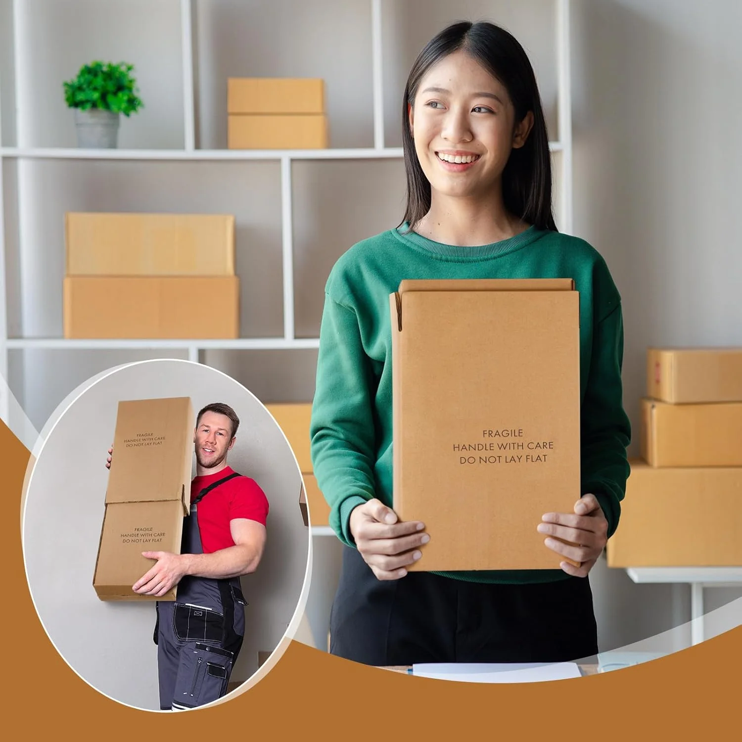 جعبه حمل و نقل عکس Fuyoooo، 8 عددی، جعبه متحرک عکس قابل تنظیم برای قاب ها، آینه، جعبه مقوایی راه راه برای کسب و کارهای کوچک، بسته بندی و نگهداری کتاب جعبه حمل و نقل عکس Fuyoooo، 8 عددی، جعبه متحرک عکس قابل تنظیم برای قاب ها، آینه، جعبه مقوایی راه راه برای کسب و کارهای کوچک، بسته بندی و نگهداری کتاب