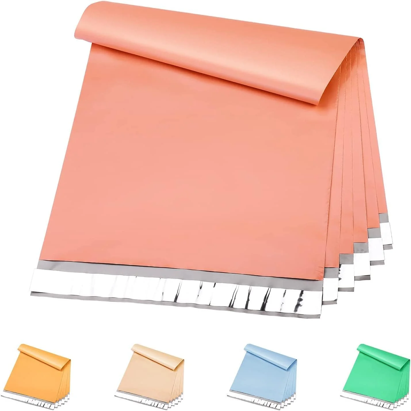 پاکت پستی پلی متالیک 10x13، 300 عدد، کیسه های پستی چسبی قوی برای لباس، کیسه های پستی متوسط برای کسب و کارهای کوچک، پاکت های پستی، کیسه های بسته بندی مقاوم در برابر پارگی به رنگ صورتی هلویی پاکت پستی پلی متالیک 10x13، 300 عدد، کیسه های پستی چسبی قوی برای لباس، کیسه های پستی متوسط برای کسب و کارهای کوچک، پاکت های پستی، کیسه های بسته بندی مقاوم در برابر پارگی به رنگ صورتی هلویی