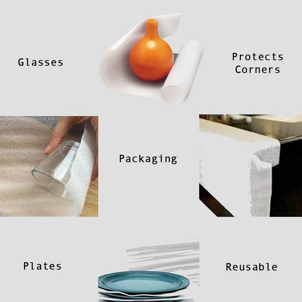 رول فوم بستهبندی Mighty Gadget (تک رول) عرض 12 اینچ در طول 600 اینچ (50 فوت) لوازم ضربهگیر برای اسبابکشی، محافظت از شیشه، ظروف چینی، مناسب برای حمل و نقل، نگهداری و بستهبندی به همراه 20 عدد برچسب «شکستنی است» رول فوم بستهبندی Mighty Gadget (تک رول) عرض 12 اینچ در طول 600 اینچ (50 فوت) لوازم ضربهگیر برای اسبابکشی، محافظت از شیشه، ظروف چینی، مناسب برای حمل و نقل، نگهداری و بستهبندی به همراه 20 عدد برچسب «شکستنی است»