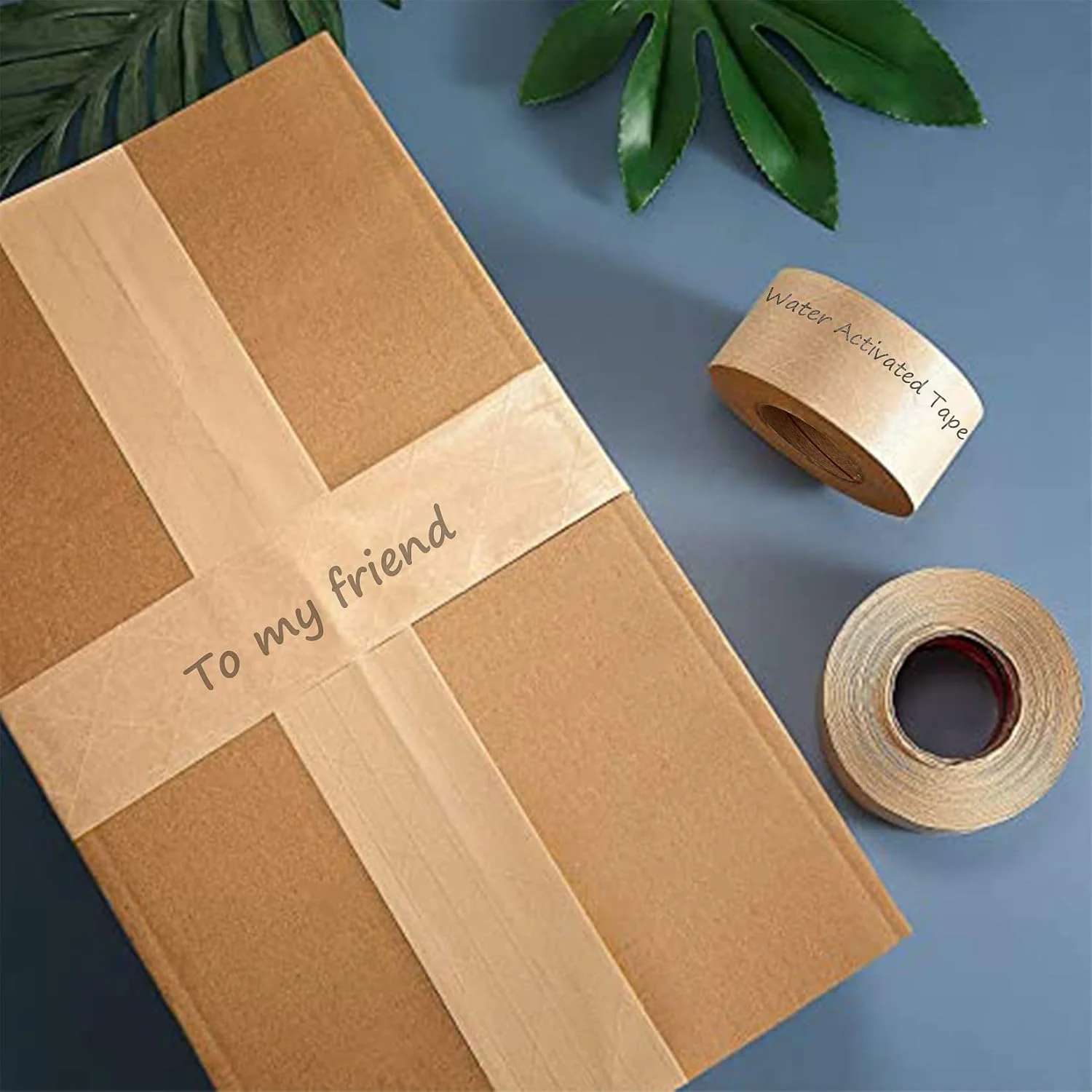 نوار فعال شده با آب، نوار بسته بندی تقویت شده با الیاف، نوار کرافت، سازگار با محیط زیست و زیست تخریب پذیر، برای بسته بندی و حمل و نقل سنگین، چسبندگی فعال شده با آب، قابل نوشتن، 48mmX36m در هر رول، 3 رول نوار فعال شده با آب، نوار بسته بندی تقویت شده با الیاف، نوار کرافت، سازگار با محیط زیست و زیست تخریب پذیر، برای بسته بندی و حمل و نقل سنگین، چسبندگی فعال شده با آب، قابل نوشتن، 48mmX36m در هر رول، 3 رول