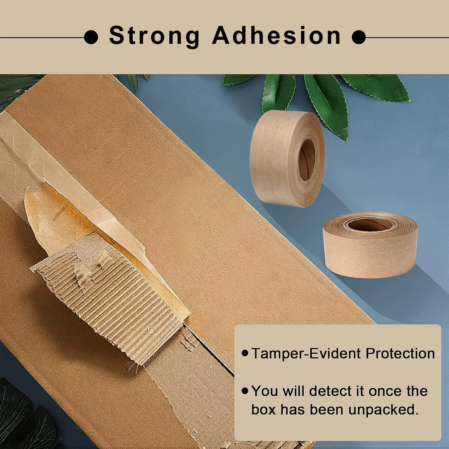 نوار فعال شده با آب، نوار بسته بندی تقویت شده با الیاف، نوار کرافت، سازگار با محیط زیست و زیست تخریب پذیر، برای بسته بندی و حمل و نقل سنگین، چسبندگی فعال شده با آب، قابل نوشتن، 48mmX36m در هر رول، 3 رول نوار فعال شده با آب، نوار بسته بندی تقویت شده با الیاف، نوار کرافت، سازگار با محیط زیست و زیست تخریب پذیر، برای بسته بندی و حمل و نقل سنگین، چسبندگی فعال شده با آب، قابل نوشتن، 48mmX36m در هر رول، 3 رول