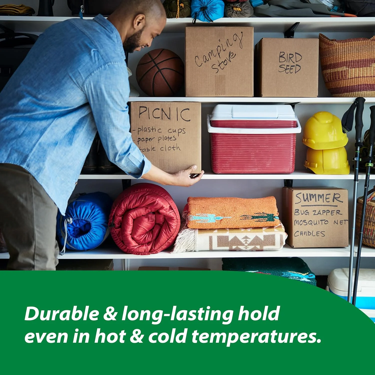 نوار چسب بسته بندی شفاف Duck HD - 1 رول - نوار بسته بندی سنگین برای حمل و نقل، پست، اسباب کشی و انبار - شفاف، نوارهای چسب بسته بندی قوی برای جعبه ها - 1.88 اینچ در 54.6 یارد (297438) نوار چسب بسته بندی شفاف Duck HD - 1 رول - نوار بسته بندی سنگین برای حمل و نقل، پست، اسباب کشی و انبار - شفاف، نوارهای چسب بسته بندی قوی برای جعبه ها - 1.88 اینچ در 54.6 یارد (297438)