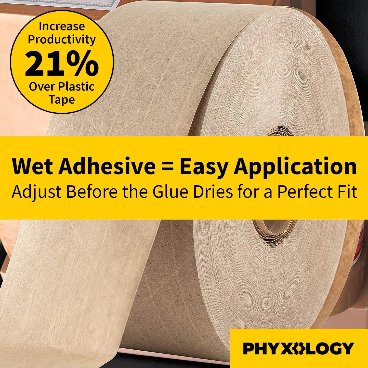 نوار چسب فعال شده با آب فوق العاده بادوام برای بسته بندی ایمن 3 عددی 2.75 اینچی، 450 فوت نوار کاغذی قهوه ای چسبندگی سنگین برای بسته بندی و حمل و نقل ارائه می دهد. تقویت شده با فایبرگلاس برای چسبندگی فوق العاده قوی. نوار چسب فعال شده با آب فوق العاده بادوام برای بسته بندی ایمن 3 عددی 2.75 اینچی، 450 فوت نوار کاغذی قهوه ای چسبندگی سنگین برای بسته بندی و حمل و نقل ارائه می دهد. تقویت شده با فایبرگلاس برای چسبندگی فوق العاده قوی.