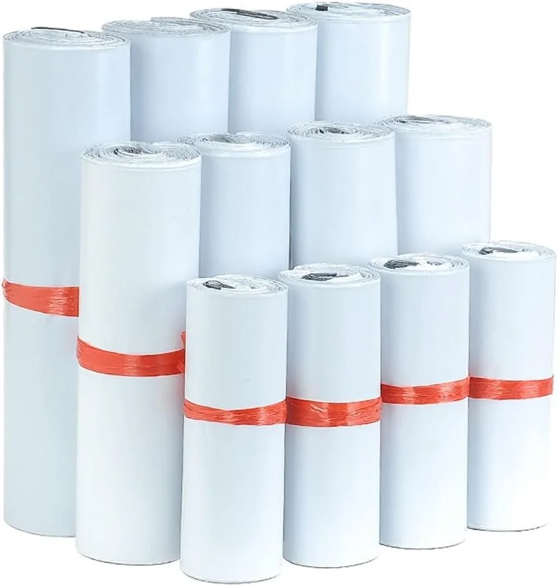 کیسه های پستی چسبی خود چسب سفید کیسه های نگهداری کیسه های پلاستیکی پلی اتیلن پاکت های پستی (رنگ: D، اندازه: 17x30 سانتی متر) کیسه های پستی چسبی خود چسب سفید کیسه های نگهداری کیسه های پلاستیکی پلی اتیلن پاکت های پستی (رنگ: D، اندازه: 17x30 سانتی متر)