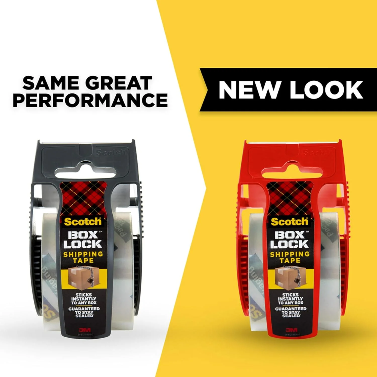 نوار بسته بندی قفل جعبه اسکاچ، 6 رول با پخش کننده، 48 میلی متر × 20.3 متر، بسته بندی با چسبندگی فوق العاده، نوار بسته بندی، حمل و نقل و پستی، فورا به هر جعبه ای می چسبد نوار بسته بندی قفل جعبه اسکاچ، 6 رول با پخش کننده، 48 میلی متر × 20.3 متر، بسته بندی با چسبندگی فوق العاده، نوار بسته بندی، حمل و نقل و پستی، فورا به هر جعبه ای می چسبد