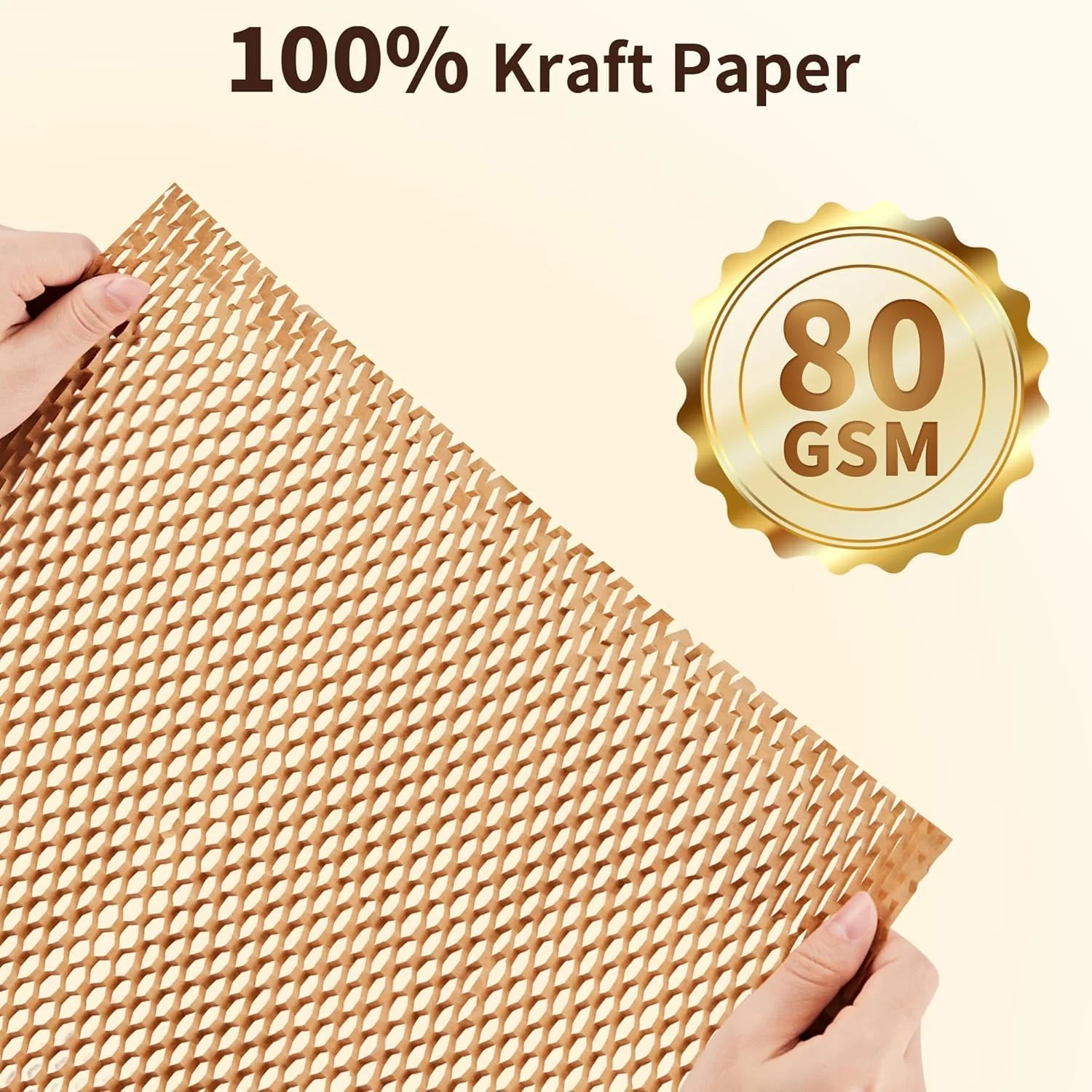 کاغذ بسته بندی لانه زنبوری، 15 اینچ در 66 فوت، کاغذ بسته بندی سازگار با محیط زیست برای اسباب کشی، کاغذهای لانه زنبوری قابل بازیافت، لوازم اسباب کشی، رول محافظ بسته بندی تخته حباب دار، همراه با 20 برچسب شکننده کاغذ بسته بندی لانه زنبوری، 15 اینچ در 66 فوت، کاغذ بسته بندی سازگار با محیط زیست برای اسباب کشی، کاغذهای لانه زنبوری قابل بازیافت، لوازم اسباب کشی، رول محافظ بسته بندی تخته حباب دار، همراه با 20 برچسب شکننده