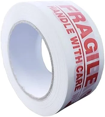 نوار چسب بسته بندی شکننده - 2 اینچ (5 سانتی متر) × 60 یارد (55 متر) - چاپ هشدار دهنده قرمز "شکننده" - نوار چسب قوی برای حمل و نقل، اسباب کشی، بسته بندی، انبارداری - نوار چسب اکریلیک قوی - بسته 6 عددی نوار چسب بسته بندی شکننده - 2 اینچ (5 سانتی متر) × 60 یارد (55 متر) - چاپ هشدار دهنده قرمز "شکننده" - نوار چسب قوی برای حمل و نقل، اسباب کشی، بسته بندی، انبارداری - نوار چسب اکریلیک قوی - بسته 6 عددی
