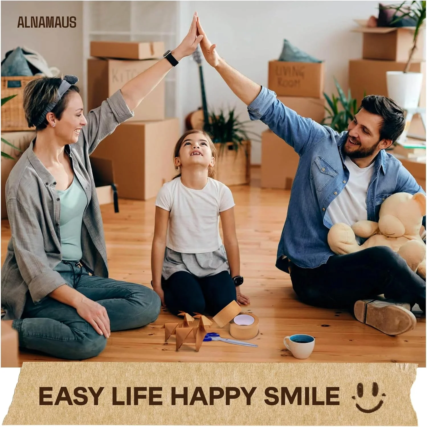 نوار چسب بسته بندی کاغذی کرافت قهوه ای سازگار با محیط زیست - نوار بسته بندی بادوام با چسبندگی قوی برای اسباب کشی، حمل و نقل، مهر و موم کردن جعبه ها - رول نوار ضد آب و تجزیه پذیر ایده آل برای استفاده در دفتر و منزل نوار چسب بسته بندی کاغذی کرافت قهوه ای سازگار با محیط زیست - نوار بسته بندی بادوام با چسبندگی قوی برای اسباب کشی، حمل و نقل، مهر و موم کردن جعبه ها - رول نوار ضد آب و تجزیه پذیر ایده آل برای استفاده در دفتر و منزل