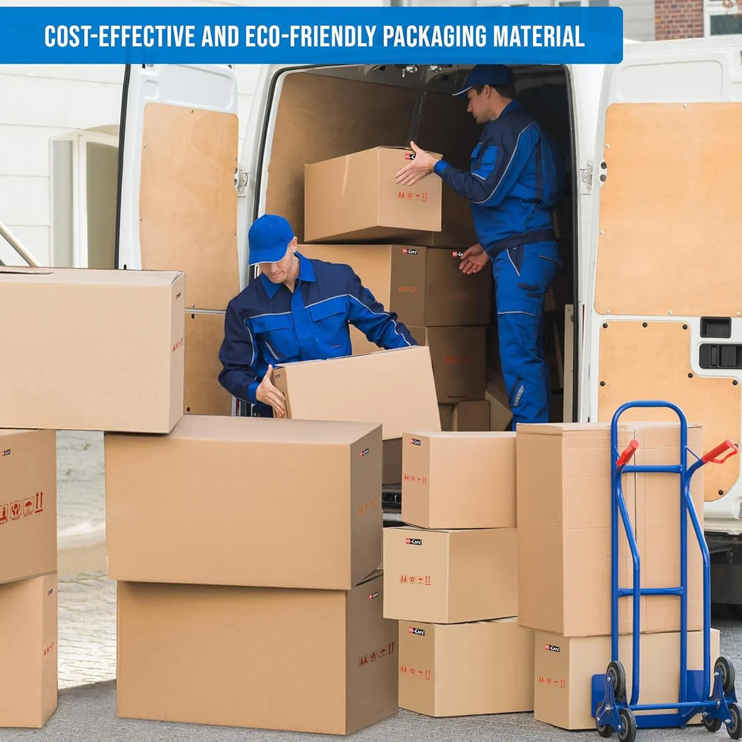 جعبه کارتن مقوایی های-کر 35x35x55 سانتی متر 5 لایه بسته 5 عددی جعبه کارتنی برای اسباب کشی، بسته بندی، حمل و نقل و انبار جعبه های باربری جعبه های ذخیره سازی جعبه اسباب کشی