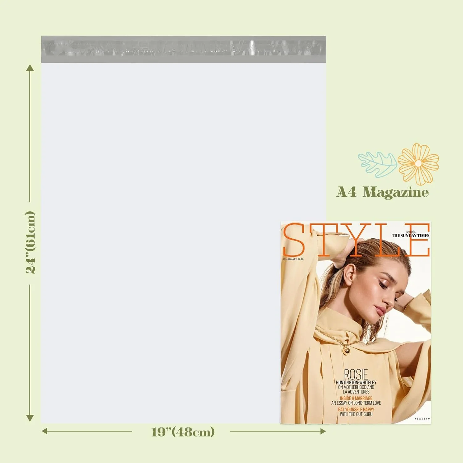 پاکت پستی بزرگ Fuxury سایز 48x61 سانتی متر، بسته 100 عددی، کیسه های پستی خود چسب دار برای لباس، پاکت های پستی ضد آب، کیسه های پلاستیکی پستی برای کسب و کارهای کوچک، کیسه های پستی انعطاف پذیر سفید پاکت پستی بزرگ Fuxury سایز 48x61 سانتی متر، بسته 100 عددی، کیسه های پستی خود چسب دار برای لباس، پاکت های پستی ضد آب، کیسه های پلاستیکی پستی برای کسب و کارهای کوچک، کیسه های پستی انعطاف پذیر سفید