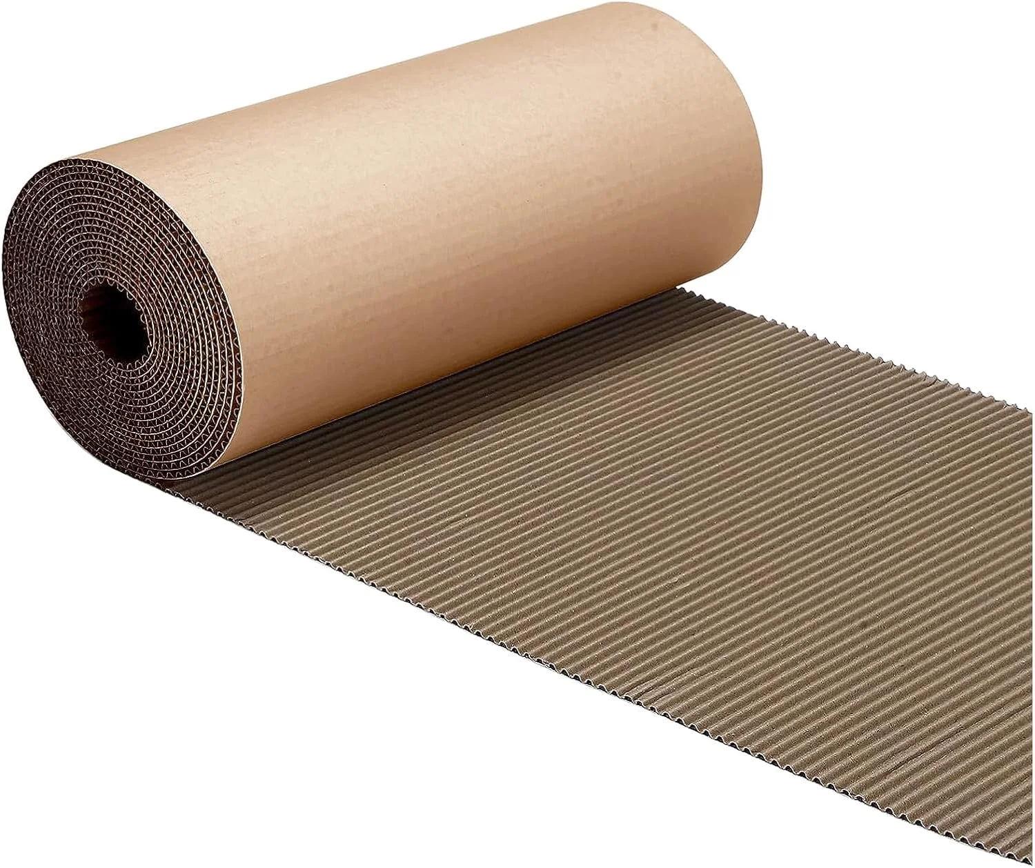 رول مقوایی دو لایه سیلتوکس برای بسته بندی | رول کاغذ کرافت - سایز 130cm x 30m / 130cm x 45m - ضربه گیر و بسته بندی سازگار با محیط زیست برای بسته بندی، جابجایی و حمل و نقل (130cm x 30m)