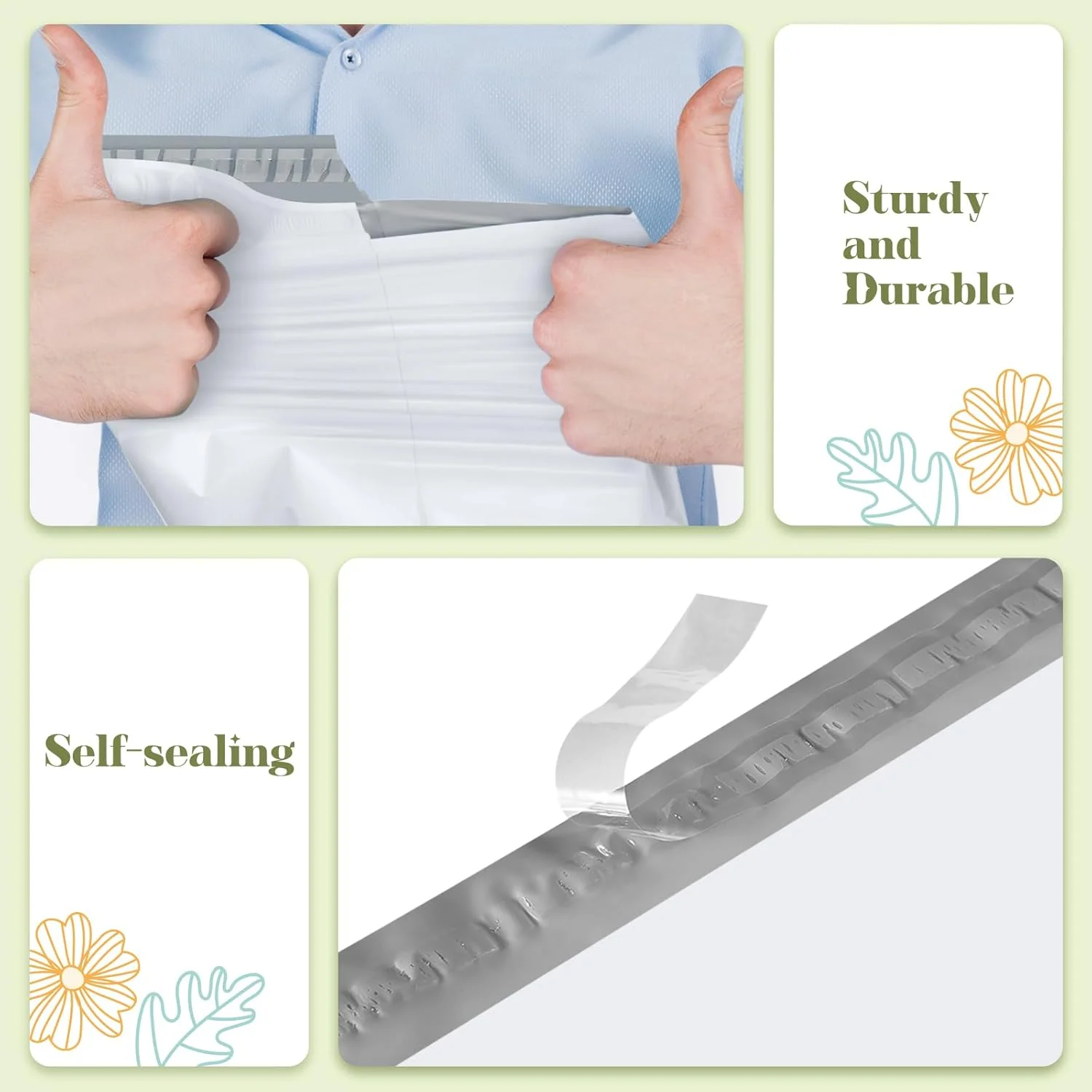 پاکت پستی بزرگ Fuxury سایز 48x61 سانتی متر، بسته 100 عددی، کیسه های پستی خود چسب دار برای لباس، پاکت های پستی ضد آب، کیسه های پلاستیکی پستی برای کسب و کارهای کوچک، کیسه های پستی انعطاف پذیر سفید پاکت پستی بزرگ Fuxury سایز 48x61 سانتی متر، بسته 100 عددی، کیسه های پستی خود چسب دار برای لباس، پاکت های پستی ضد آب، کیسه های پلاستیکی پستی برای کسب و کارهای کوچک، کیسه های پستی انعطاف پذیر سفید