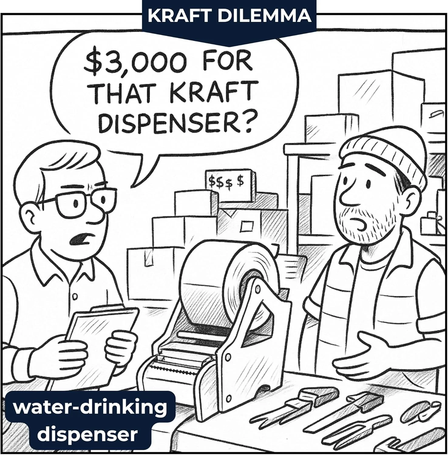 بسته متنوع 4 عددی چسب بسته بندی کاغذی Elasticpack - 2 عدد تقویت شده + 2 عدد قابل پاره شدن با دست، 49 میلی متر × 50 متر - چسب بسته بندی خود چسب برای حمل و نقل کسب و کارهای کوچک، بدون نیاز به دستگاه چسب - تجزیه پذیر، قهوه ای کرافت