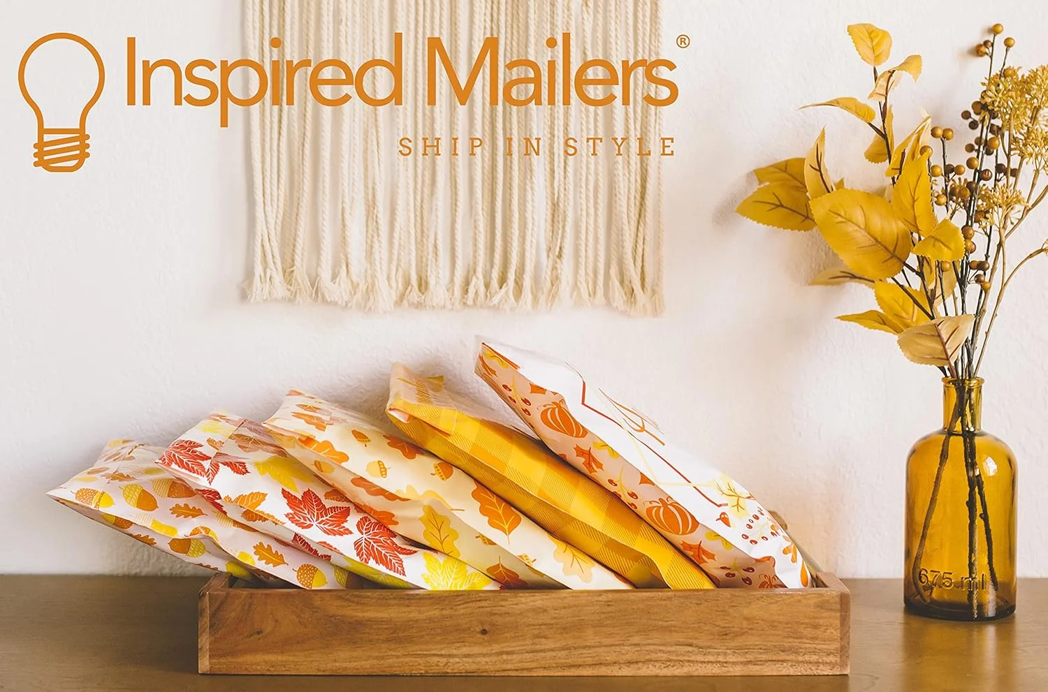 پاکت پستی طرح بلوط پاییزی Inspired Mailers - سایز 10x13 - بسته 100 عددی - کیسه های پستی برای لباس - پاکت های پستی بزرگ - کیسه های پلاستیکی پستی 10x13 - کیسه های زیبا برای بسته بندی پاکت پستی طرح بلوط پاییزی Inspired Mailers - سایز 10x13 - بسته 100 عددی - کیسه های پستی برای لباس - پاکت های پستی بزرگ - کیسه های پلاستیکی پستی 10x13 - کیسه های زیبا برای بسته بندی