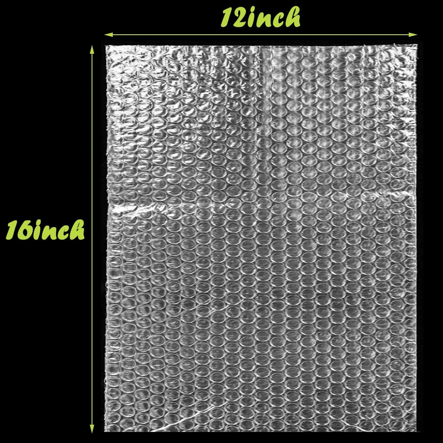 ایپک 50 عدد کیسه حبابدار شفاف 30x40 سانتی متر، کیسه های حبابدار بزرگ، کیسه حبابدار ضد ضربه دو جداره، کیسه محافظتی بالشتکی برای جابجایی، حمل و نقل، بسته بندی و نگهداری