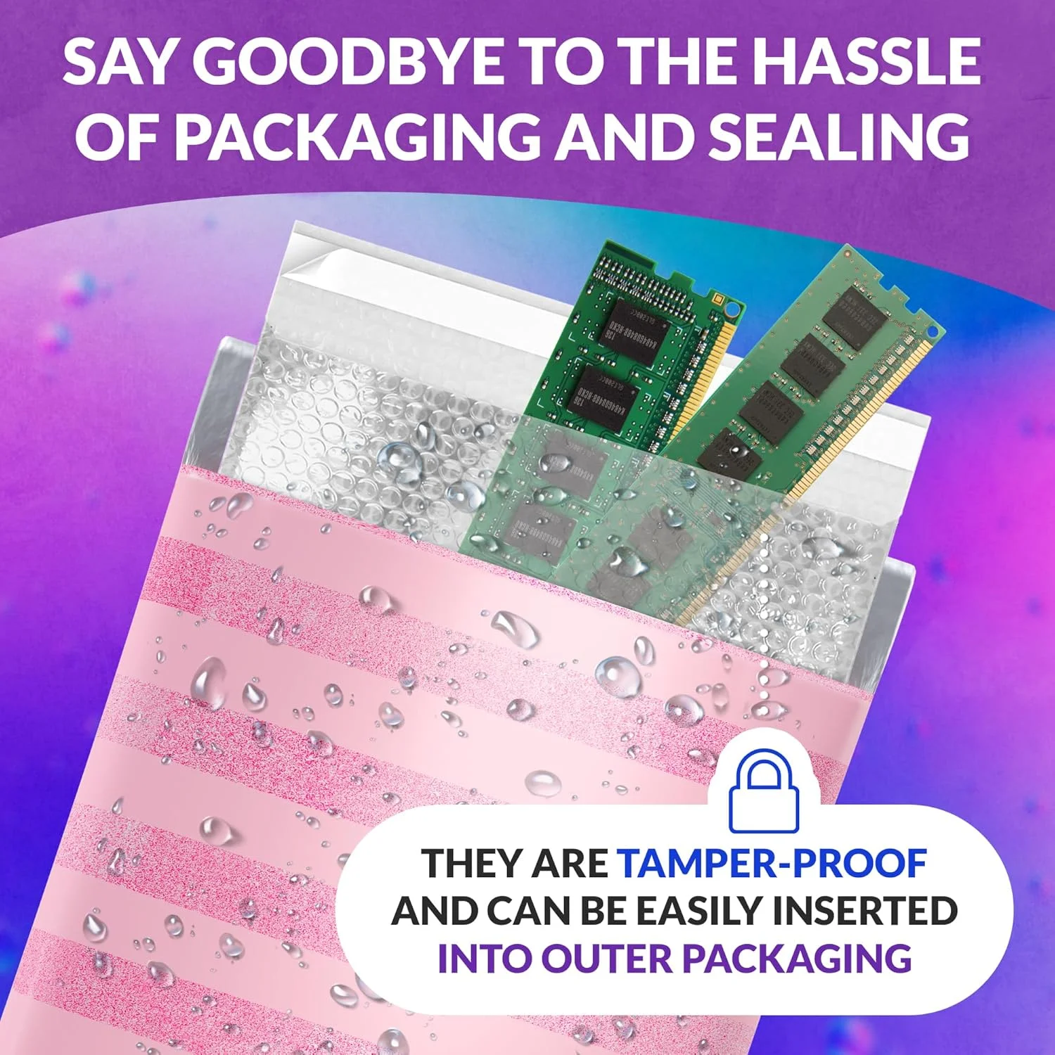 کیسه های حبابدار شفاف ABC Pack & Supply، 7 x 8.5 اینچ، کیسه های حبابدار ضد ضربه برای بسته بندی و ارسال، بسته 25 عددی، کیسه های حبابدار پلی اتیلنی خود چسب، کیسه های حبابدار با لایه 3/16 اینچی، کیسه های حبابدار محافظ کیسه های حبابدار شفاف ABC Pack & Supply، 7 x 8.5 اینچ، کیسه های حبابدار ضد ضربه برای بسته بندی و ارسال، بسته 25 عددی، کیسه های حبابدار پلی اتیلنی خود چسب، کیسه های حبابدار با لایه 3/16 اینچی، کیسه های حبابدار محافظ