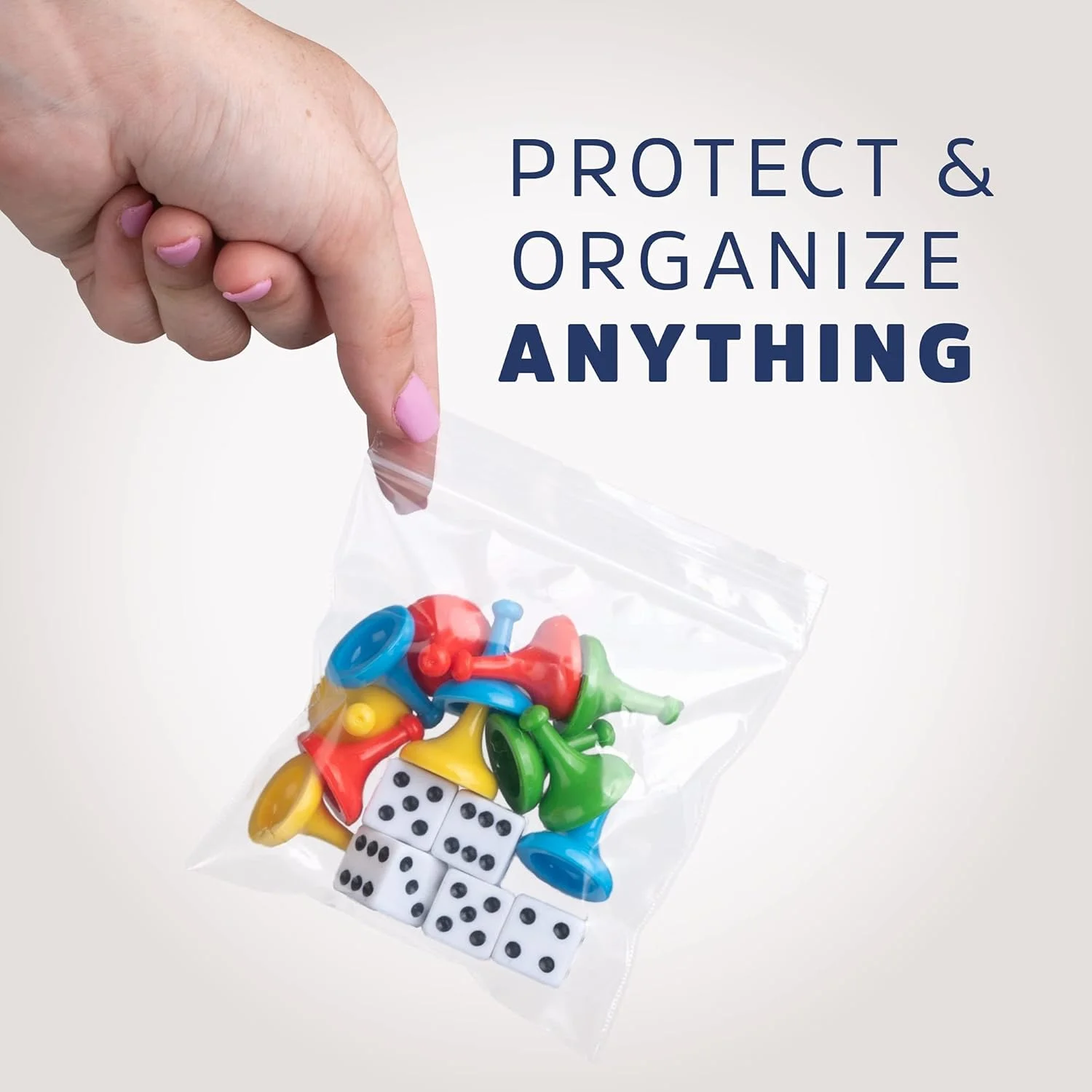 کیسه های زیپ دار پلاستیکی شفاف GPI - بسته عمده 500 عددی 2" x 2" ضخامت 2 میل، کیسه های پلی اتیلن قوی و بادوام با قفل زیپ دار قابل باز و بسته شدن برای مسافرت، نگهداری، بسته بندی و حمل و نقل. کیسه های زیپ دار پلاستیکی شفاف GPI - بسته عمده 500 عددی 2" x 2" ضخامت 2 میل، کیسه های پلی اتیلن قوی و بادوام با قفل زیپ دار قابل باز و بسته شدن برای مسافرت، نگهداری، بسته بندی و حمل و نقل.