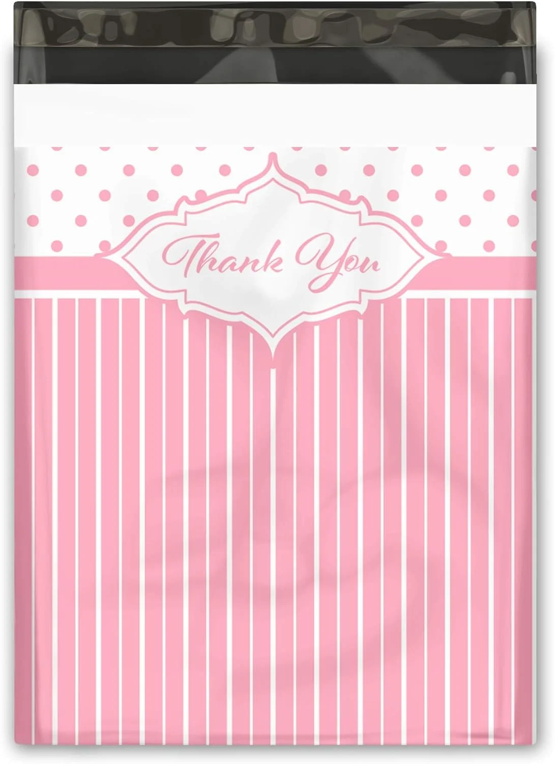 پرو ساپلای گلوبال 10x13 (100 عدد) پاکت پستی پولی طراحی شده با طرح راه راه صورتی، خال خالی و شورون، پاکت های پستی ممتاز چاپی پرو ساپلای گلوبال 10x13 (100 عدد) پاکت پستی پولی طراحی شده با طرح راه راه صورتی، خال خالی و شورون، پاکت های پستی ممتاز چاپی