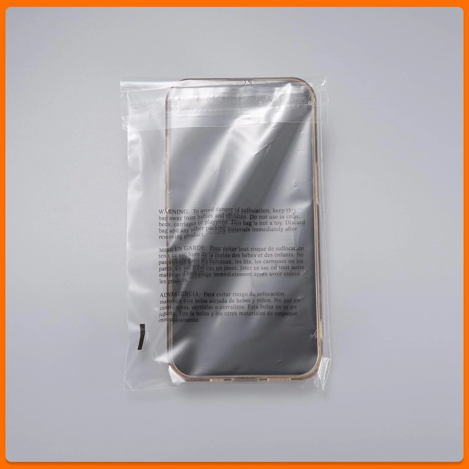 هارفینگتون 200 عدد کیسه پلی اتیلن شفاف خود چسب دار با هشدار خفگی، کیسه های پستی پلی اتیلن شفاف 4x6 اینچی با چسب فوق العاده قوی برای بسته بندی لوازم خرده فروشی