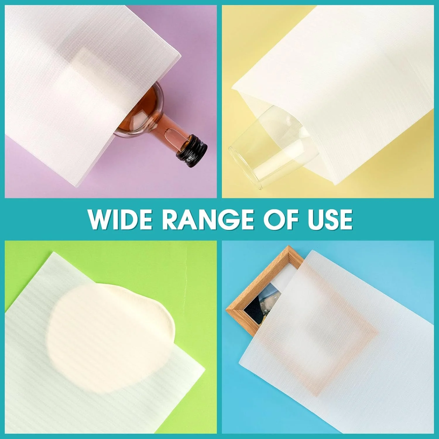 زانمای 300 عدد پد فوم ضربه گیر در 3 سایز مختلف، آستین بسته بندی بشقاب برای اسباب کشی، فوم بسته بندی لوازم اسباب کشی برای حمل و نقل، نگهداری ظروف، لیوان ها، چینی، 30x30 سانتی متر، 20x30 سانتی متر، 20x20 سانتی متر زانمای 300 عدد پد فوم ضربه گیر در 3 سایز مختلف، آستین بسته بندی بشقاب برای اسباب کشی، فوم بسته بندی لوازم اسباب کشی برای حمل و نقل، نگهداری ظروف، لیوان ها، چینی، 30x30 سانتی متر، 20x30 سانتی متر، 20x20 سانتی متر