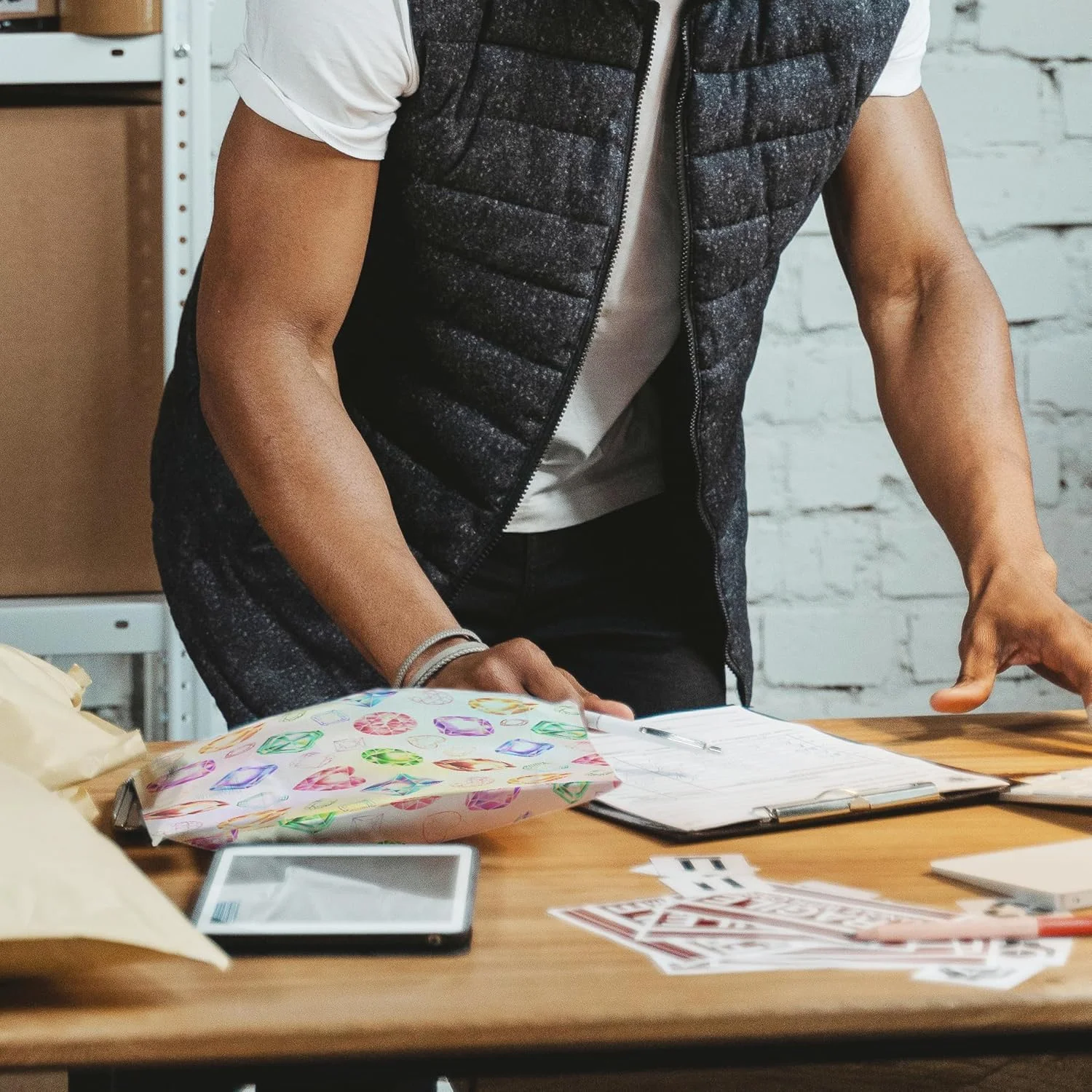 پاکت پستی پلی اتیلن طرح جواهرات و الماس Pro Supply Global سایز 10x13 (100 عددی)، پاکت های پستی چاپی با کیفیت عالی پاکت پستی پلی اتیلن طرح جواهرات و الماس Pro Supply Global سایز 10x13 (100 عددی)، پاکت های پستی چاپی با کیفیت عالی