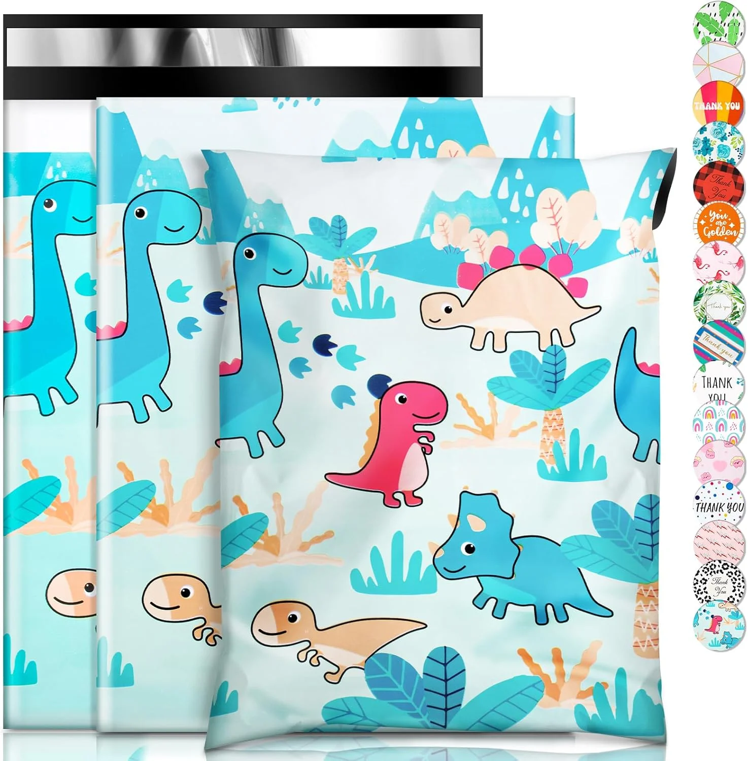 پاکت پستی پلی اتیلن Oududianzi سایز 10x13، 100 عددی، کیسه های پستی پلاستیکی، پاکت های پستی، بسته بندی برای کسب و کارهای کوچک آنلاین و آفلاین - طرح دایناسور پاکت پستی پلی اتیلن Oududianzi سایز 10x13، 100 عددی، کیسه های پستی پلاستیکی، پاکت های پستی، بسته بندی برای کسب و کارهای کوچک آنلاین و آفلاین - طرح دایناسور