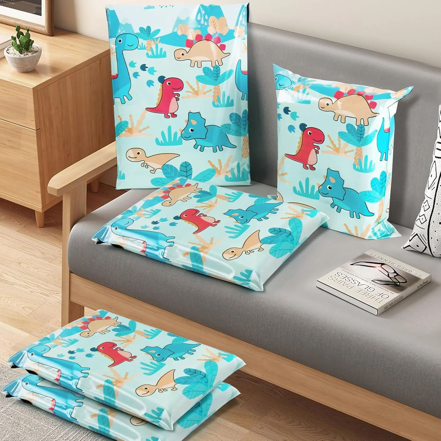 پاکت پستی پلی اتیلن Oududianzi سایز 10x13، 100 عددی، کیسه های پستی پلاستیکی، پاکت های پستی، بسته بندی برای کسب و کارهای کوچک آنلاین و آفلاین - طرح دایناسور پاکت پستی پلی اتیلن Oududianzi سایز 10x13، 100 عددی، کیسه های پستی پلاستیکی، پاکت های پستی، بسته بندی برای کسب و کارهای کوچک آنلاین و آفلاین - طرح دایناسور