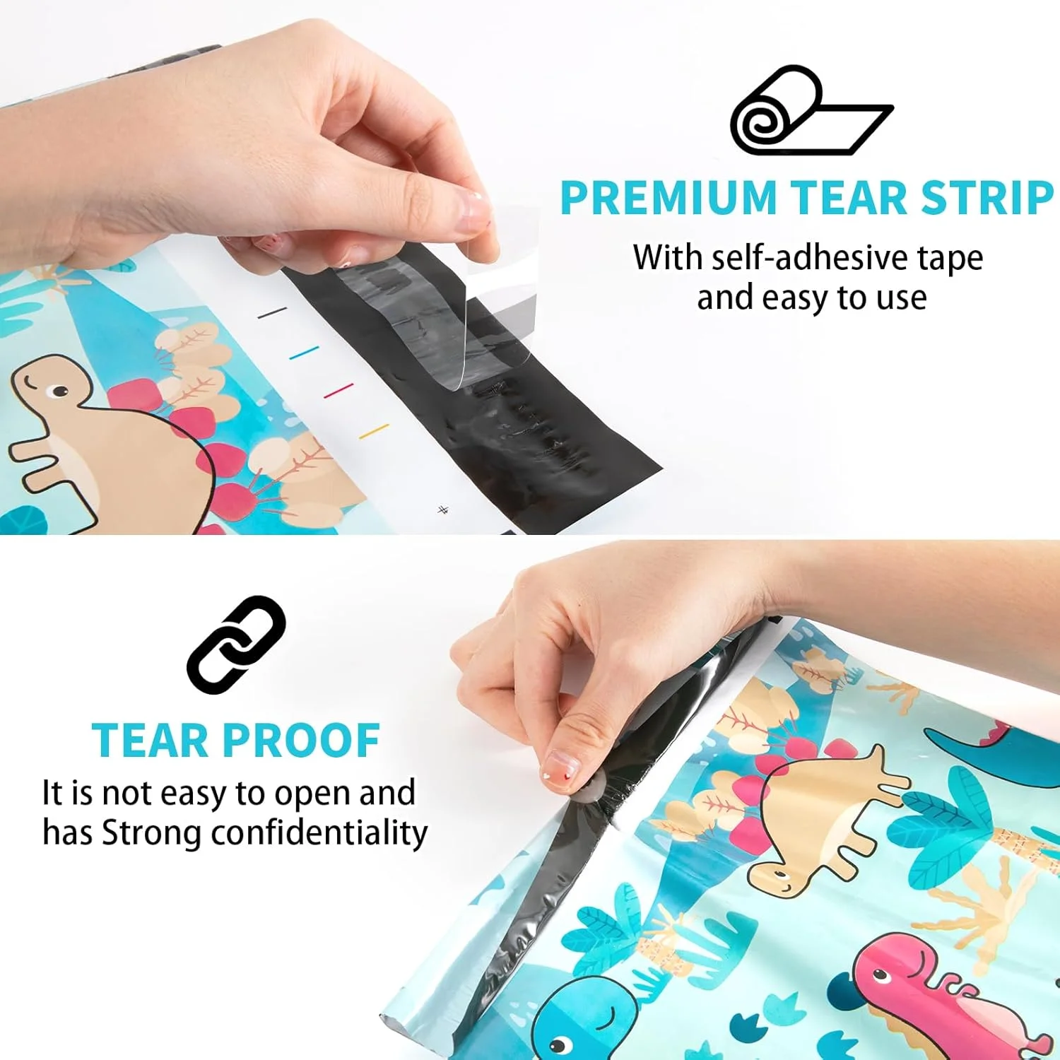 پاکت پستی پلی اتیلن Oududianzi سایز 10x13، 100 عددی، کیسه های پستی پلاستیکی، پاکت های پستی، بسته بندی برای کسب و کارهای کوچک آنلاین و آفلاین - طرح دایناسور پاکت پستی پلی اتیلن Oududianzi سایز 10x13، 100 عددی، کیسه های پستی پلاستیکی، پاکت های پستی، بسته بندی برای کسب و کارهای کوچک آنلاین و آفلاین - طرح دایناسور