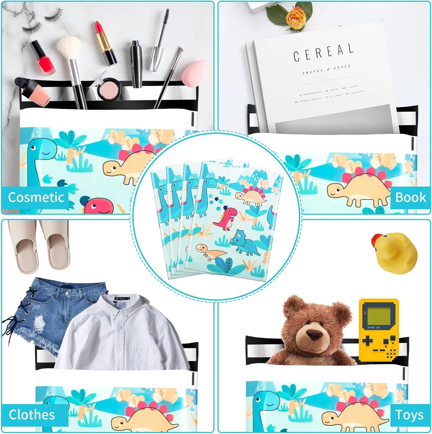 پاکت پستی پلی اتیلن Oududianzi سایز 10x13، 100 عددی، کیسه های پستی پلاستیکی، پاکت های پستی، بسته بندی برای کسب و کارهای کوچک آنلاین و آفلاین - طرح دایناسور پاکت پستی پلی اتیلن Oududianzi سایز 10x13، 100 عددی، کیسه های پستی پلاستیکی، پاکت های پستی، بسته بندی برای کسب و کارهای کوچک آنلاین و آفلاین - طرح دایناسور