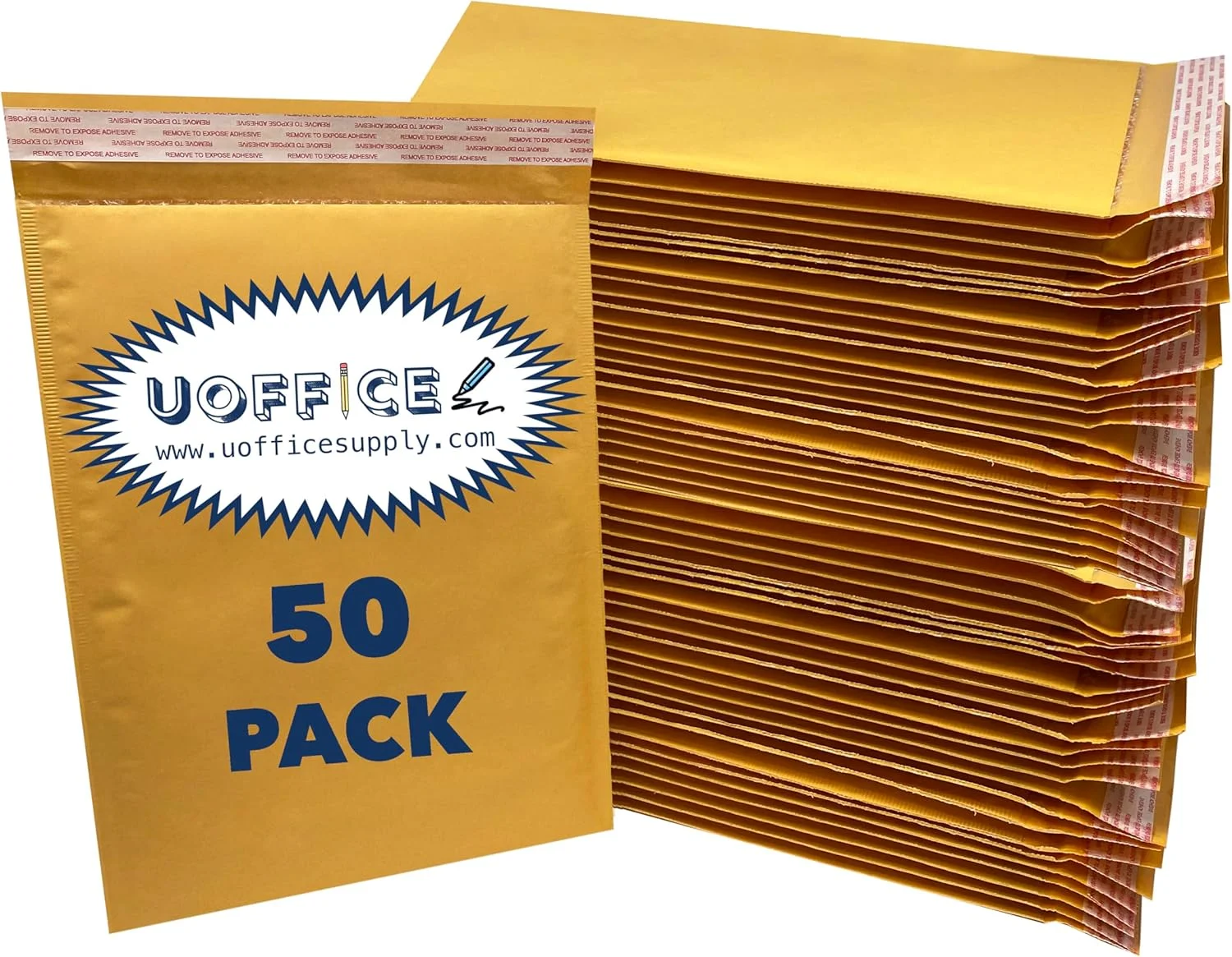 پاکت های پستی حبابدار کرافت uOffice برای بسته بندی، حمل و نقل و ارسال پستی تجاری (50 عدد، 3-8.5 اینچ در 14.5 اینچ) پاکت های پستی حبابدار کرافت uOffice برای بسته بندی، حمل و نقل و ارسال پستی تجاری (50 عدد، 3-8.5 اینچ در 14.5 اینچ)