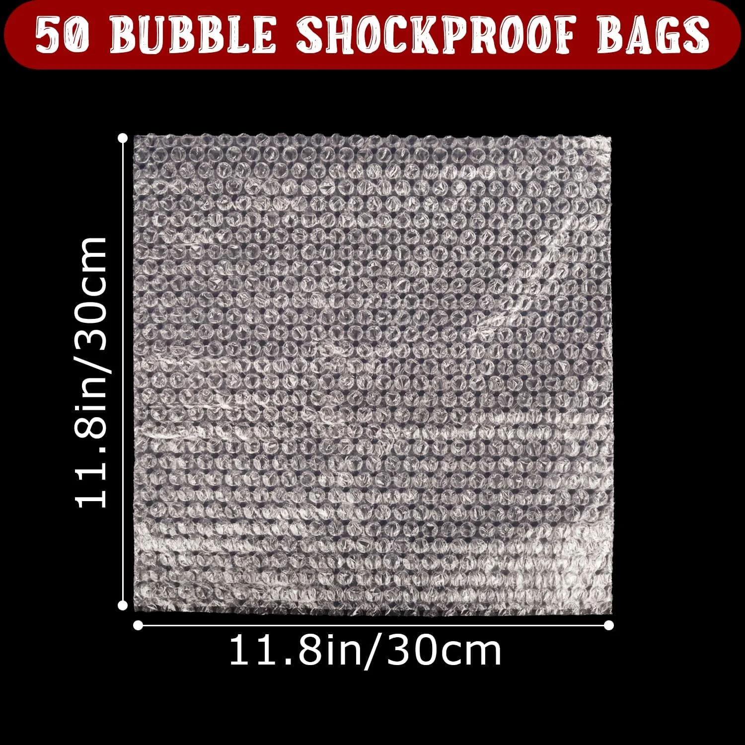 کیسه های حبابدار Lainrrew، 50 عدد کیسه حبابدار شفاف، بسته بندی بالشتکی دو جداره برای حمل و نقل، اسباب کشی، انبارداری و لوازم بسته بندی، مواد بسته بندی محافظ، پلاستیک حبابدار (30x30 سانتی متر) کیسه های حبابدار Lainrrew، 50 عدد کیسه حبابدار شفاف، بسته بندی بالشتکی دو جداره برای حمل و نقل، اسباب کشی، انبارداری و لوازم بسته بندی، مواد بسته بندی محافظ، پلاستیک حبابدار (30x30 سانتی متر)