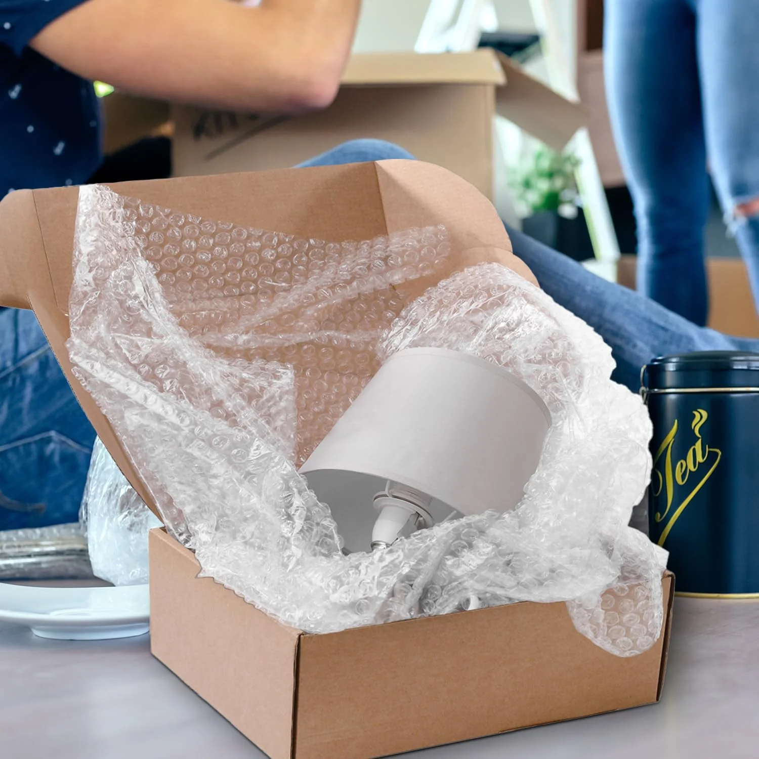 کیسه های حبابدار Lainrrew، 50 عدد کیسه حبابدار شفاف، بسته بندی بالشتکی دو جداره برای حمل و نقل، اسباب کشی، انبارداری و لوازم بسته بندی، مواد بسته بندی محافظ، پلاستیک حبابدار (30x30 سانتی متر) کیسه های حبابدار Lainrrew، 50 عدد کیسه حبابدار شفاف، بسته بندی بالشتکی دو جداره برای حمل و نقل، اسباب کشی، انبارداری و لوازم بسته بندی، مواد بسته بندی محافظ، پلاستیک حبابدار (30x30 سانتی متر)