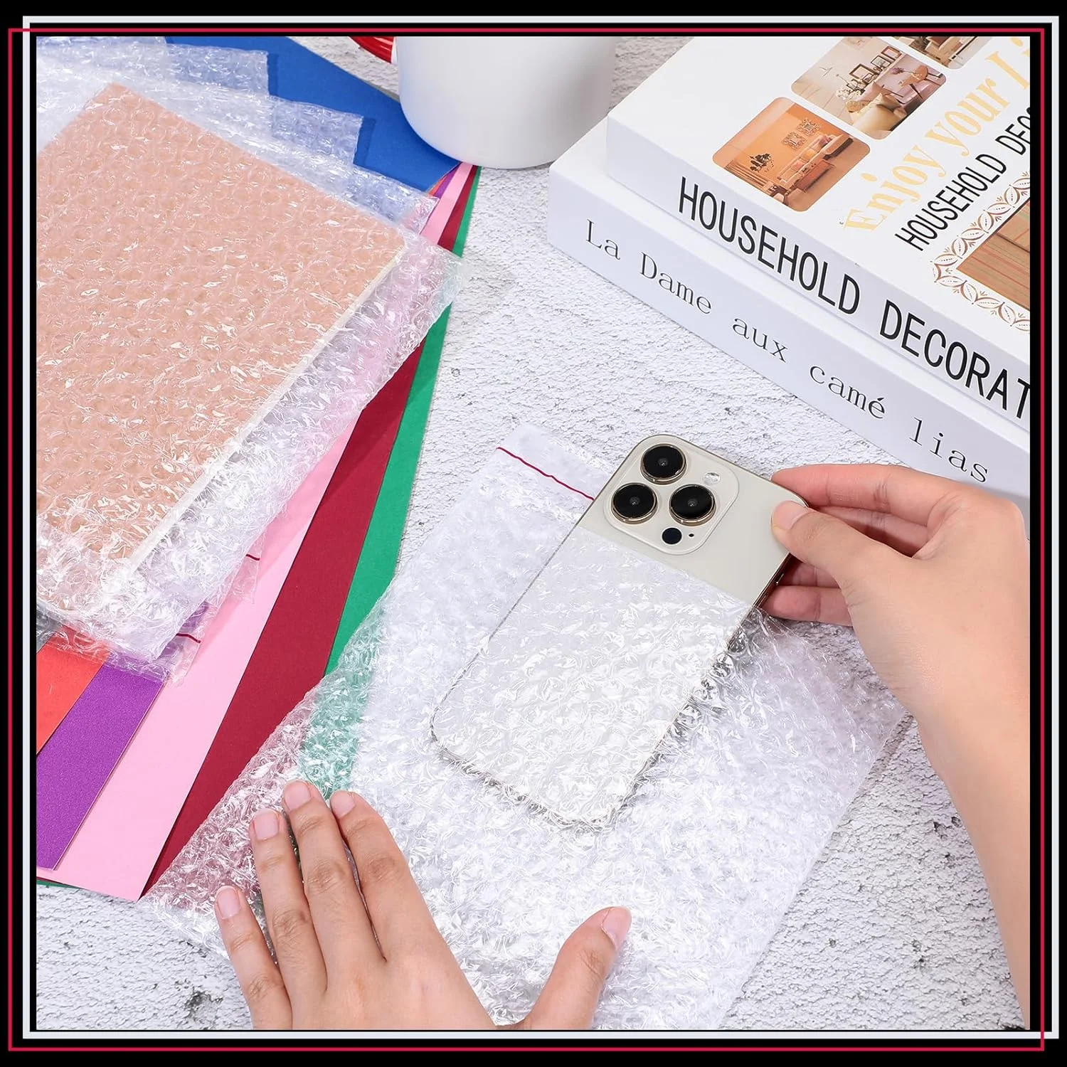 گلنمال بسته 120 عددی پاکت حبابدار 7 × 8 اینچ، کیسه های حبابدار خود چسب، بسته بندی محافظ حبابدار، بسته بندی دو جداره، کیسه های بالشتکی برای حمل و نقل، بسته بندی، اسباب کشی، لوازم نگهداری گلنمال بسته 120 عددی پاکت حبابدار 7 × 8 اینچ، کیسه های حبابدار خود چسب، بسته بندی محافظ حبابدار، بسته بندی دو جداره، کیسه های بالشتکی برای حمل و نقل، بسته بندی، اسباب کشی، لوازم نگهداری