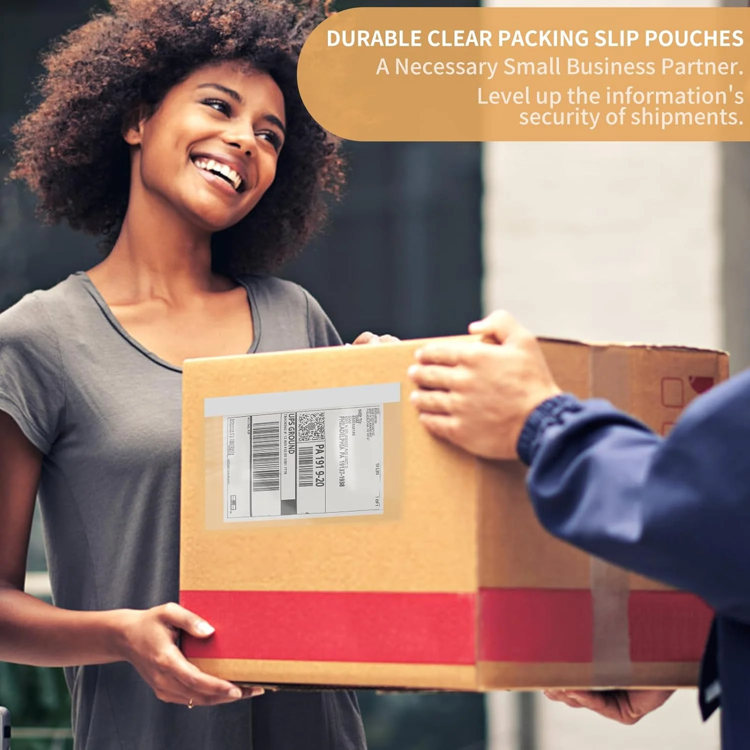 پاکت های برچسب حمل و نقل بستیکر 6 در 9 اینچ (200 عددی) - پاکت های چسبی شفاف برای لیست بسته بندی، لوازم حمل و نقل برای کسب و کارهای کوچک