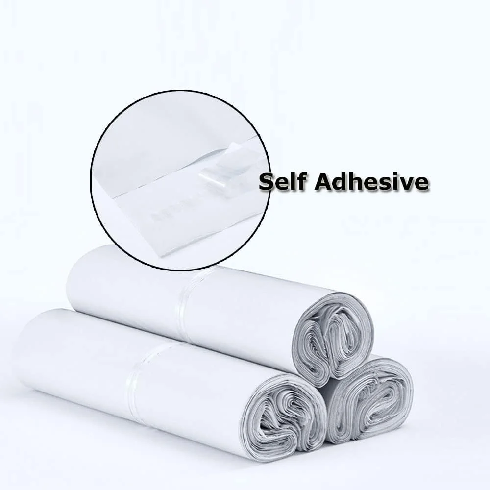 پاکت پستی پلی اتیلن تجزیه پذیر WHALEVER سایز 15x20.5 اینچ، بسته 100 عددی، کیسه های پستی خود چسب سازگار با محیط زیست با بسته بندی پایدار، لوازم پاکت پستی، ضد پارگی