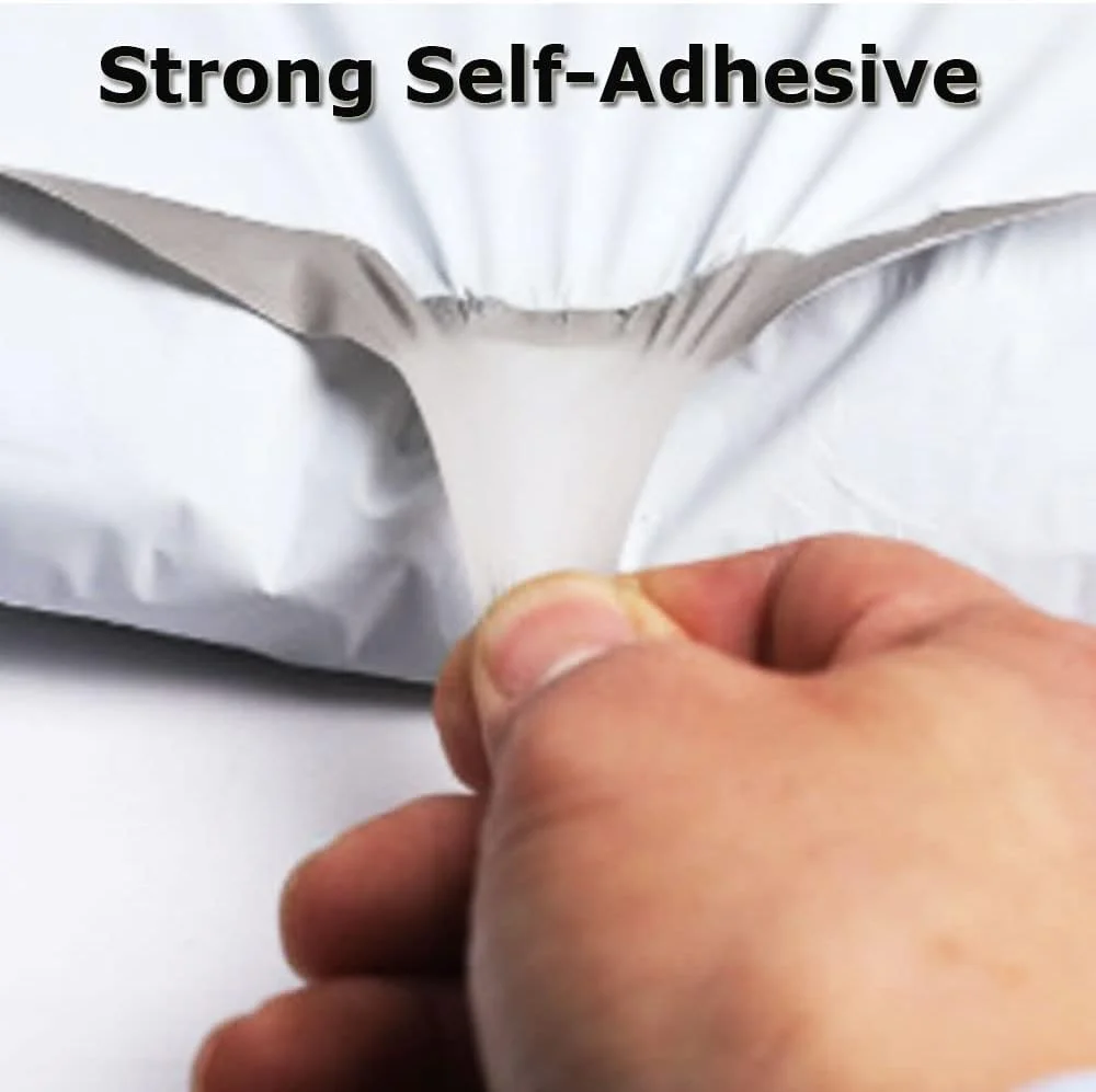 پاکت پستی پلی اتیلن تجزیه پذیر WHALEVER سایز 15x20.5 اینچ، بسته 100 عددی، کیسه های پستی خود چسب سازگار با محیط زیست با بسته بندی پایدار، لوازم پاکت پستی، ضد پارگی