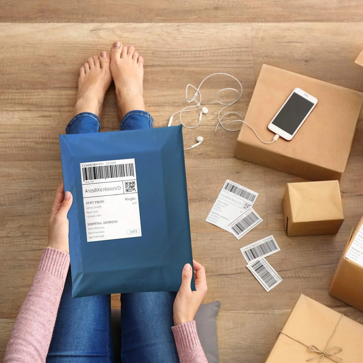 پاکت پستی پلی UCGOU سایز 12x15.5 اینچ، آبی نفتی، 100 عددی، کیسه های پستی متوسط شماره 5، پاکت های پستی ضخیم و محکم با چسب خود چسب، ضد آب و ضد پارگی، بسته بندی پستی بوتیک برای لباس پاکت پستی پلی UCGOU سایز 12x15.5 اینچ، آبی نفتی، 100 عددی، کیسه های پستی متوسط شماره 5، پاکت های پستی ضخیم و محکم با چسب خود چسب، ضد آب و ضد پارگی، بسته بندی پستی بوتیک برای لباس